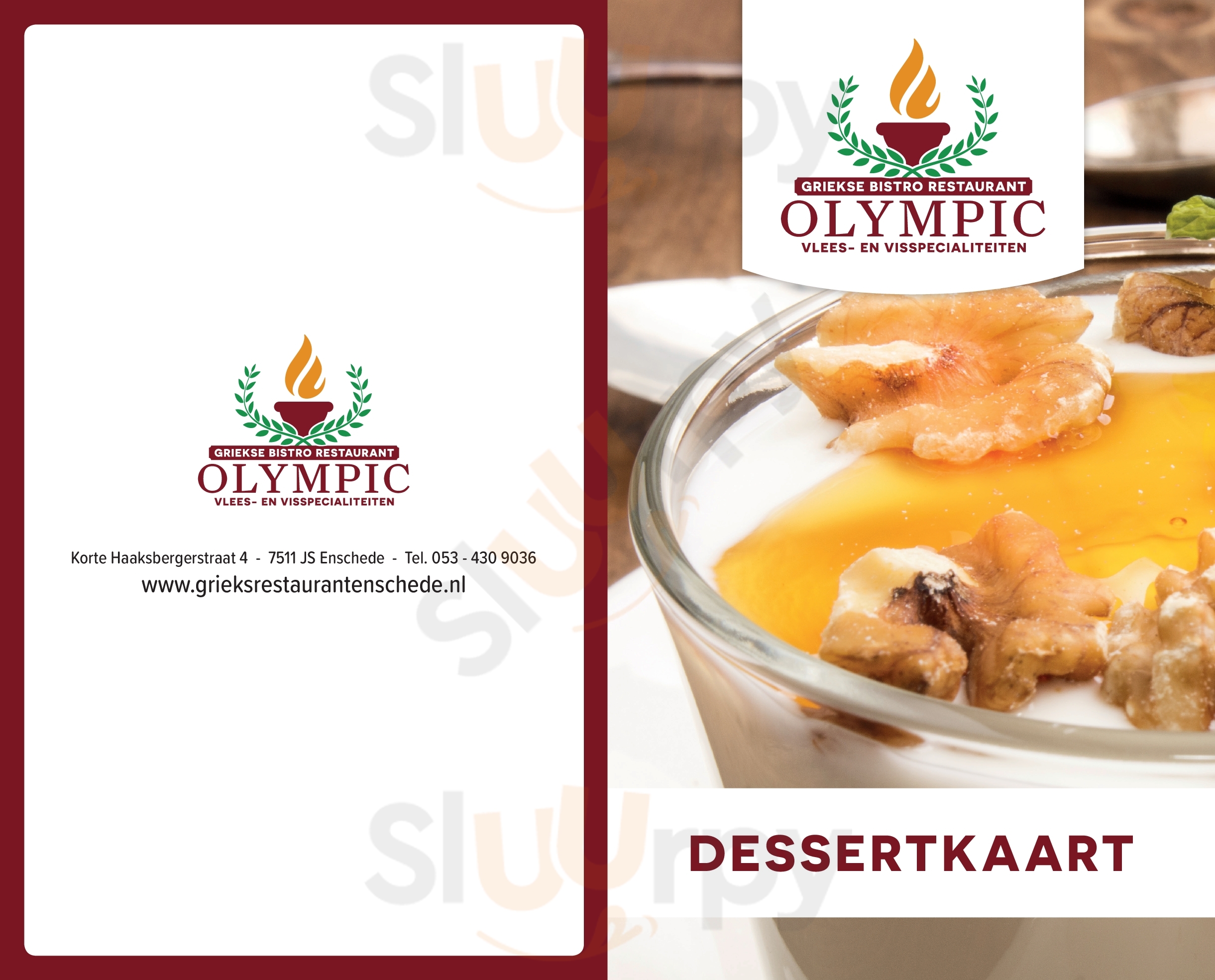 Griekse Bistro Restaurant Olympic Enschede Menu - 1