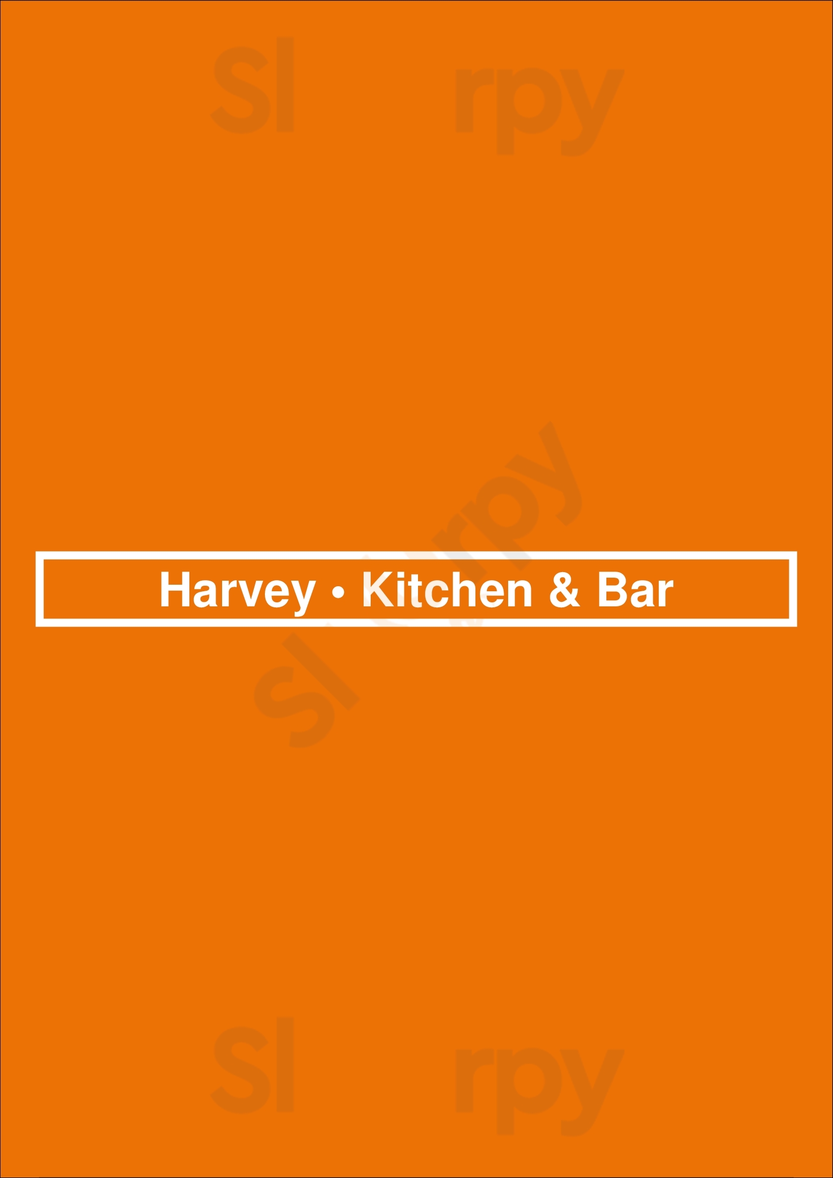 Harvey • Kitchen & Bar Maastricht Menu - 1