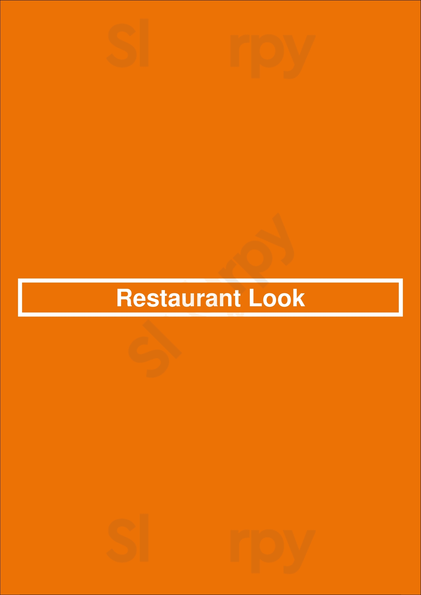 Restaurant Look Rotterdam Menu - 1