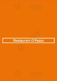 Restaurant O'pazzo, Rotterdam