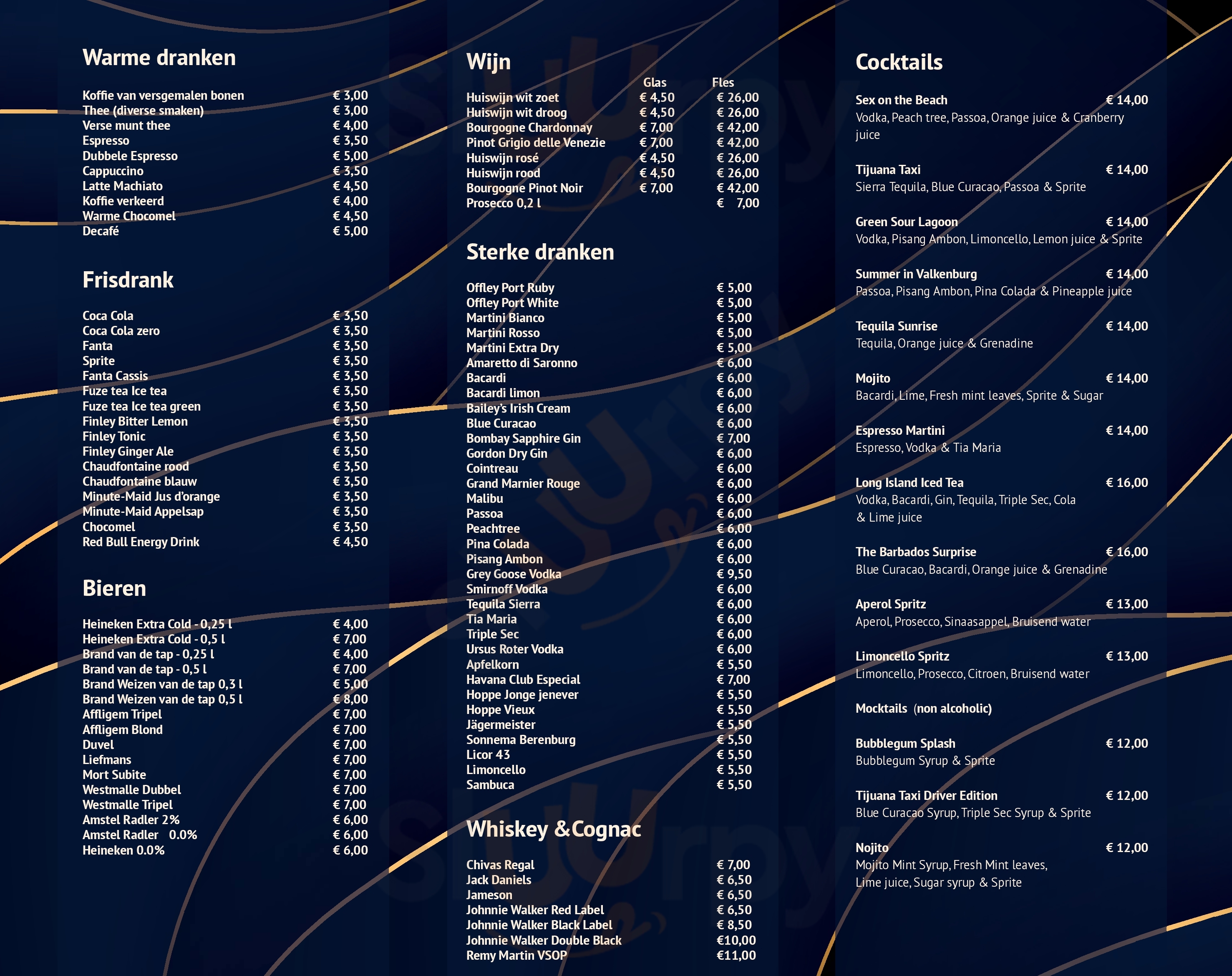 Atlas Valkenburg Menu - 1