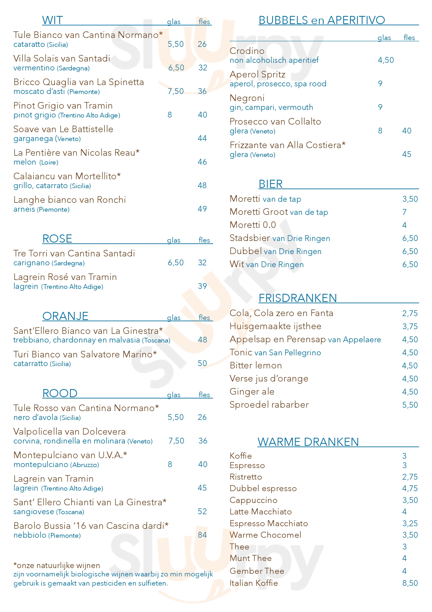 Ristorante La Scala Amersfoort Menu - 1