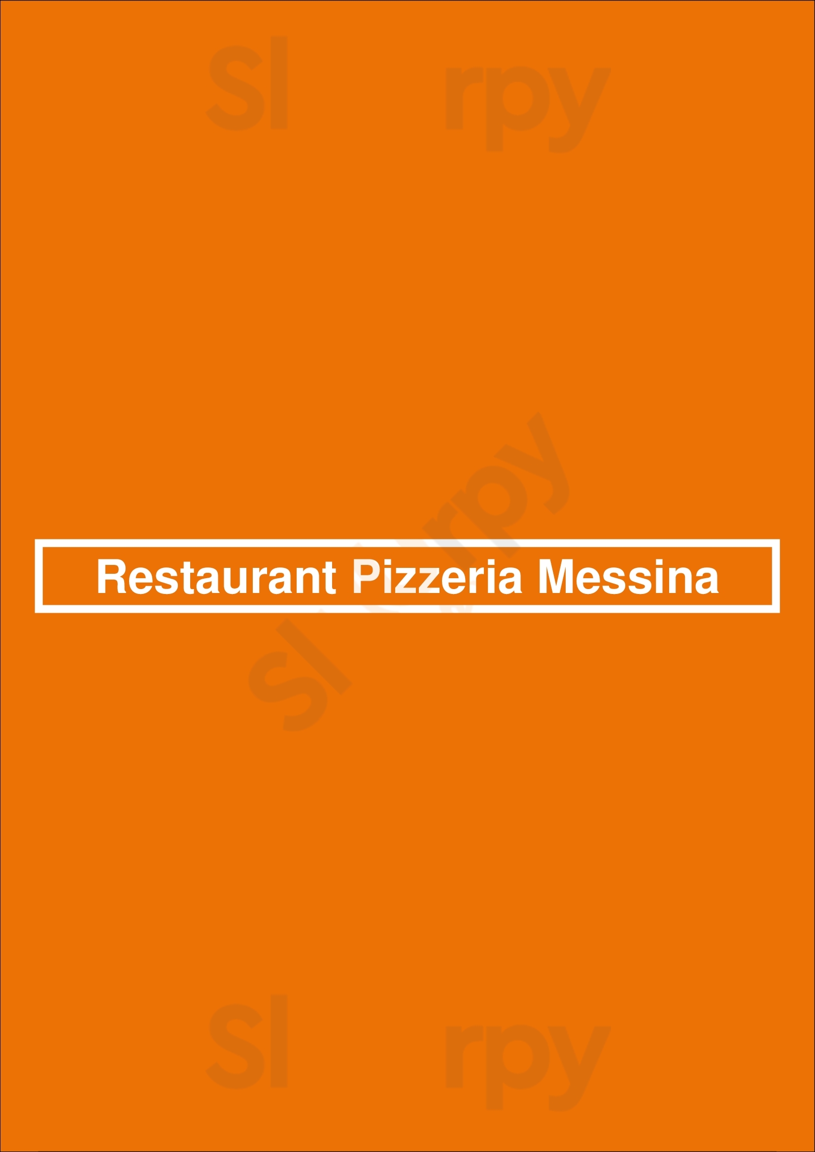 Restaurant Pizzeria Messina Rotterdam Menu - 1