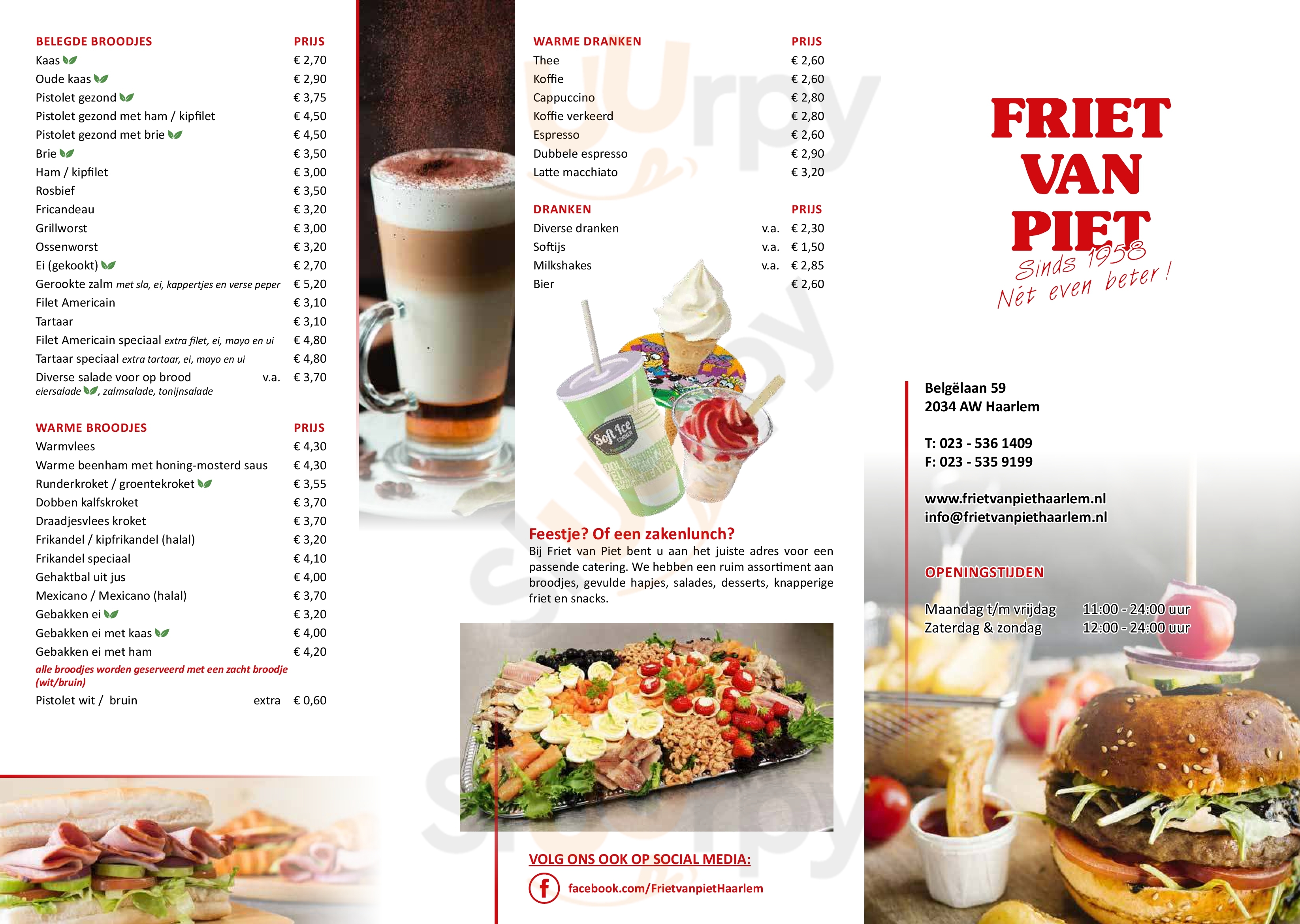 Friet Van Piet Haarlem Menu - 1