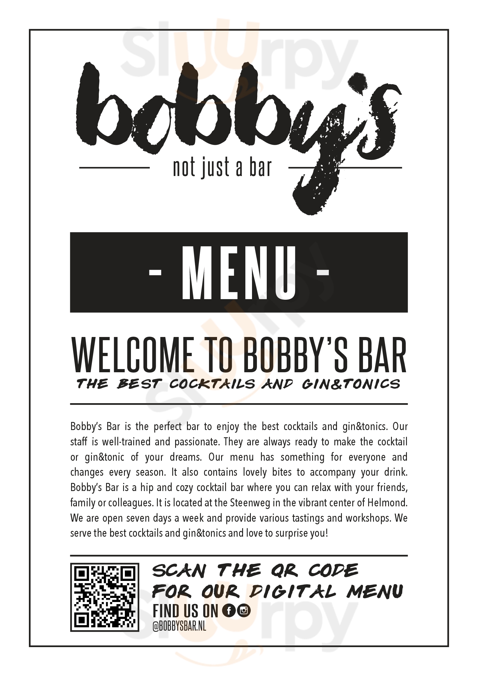 Bobby's Boat Breda Menu - 1