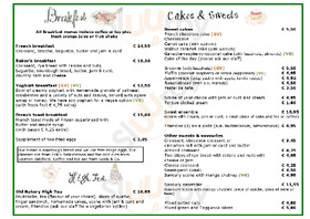 De Bakkerswinkel Rotterdam-kralingen menu