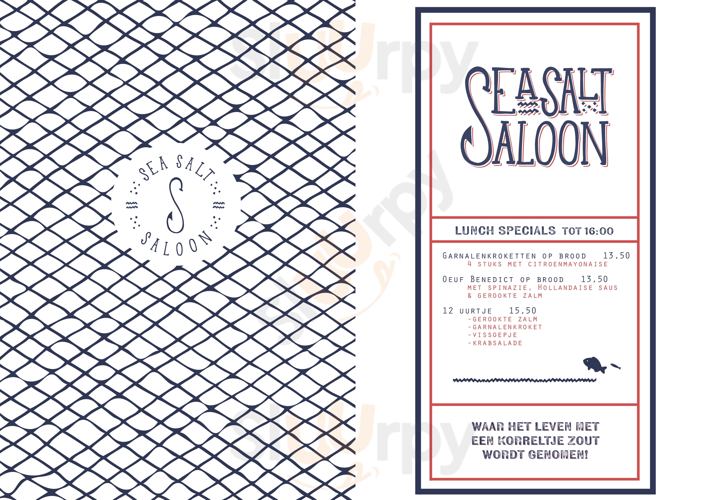 Restaurant Opoe's Eethuis Utrecht Menu - 1