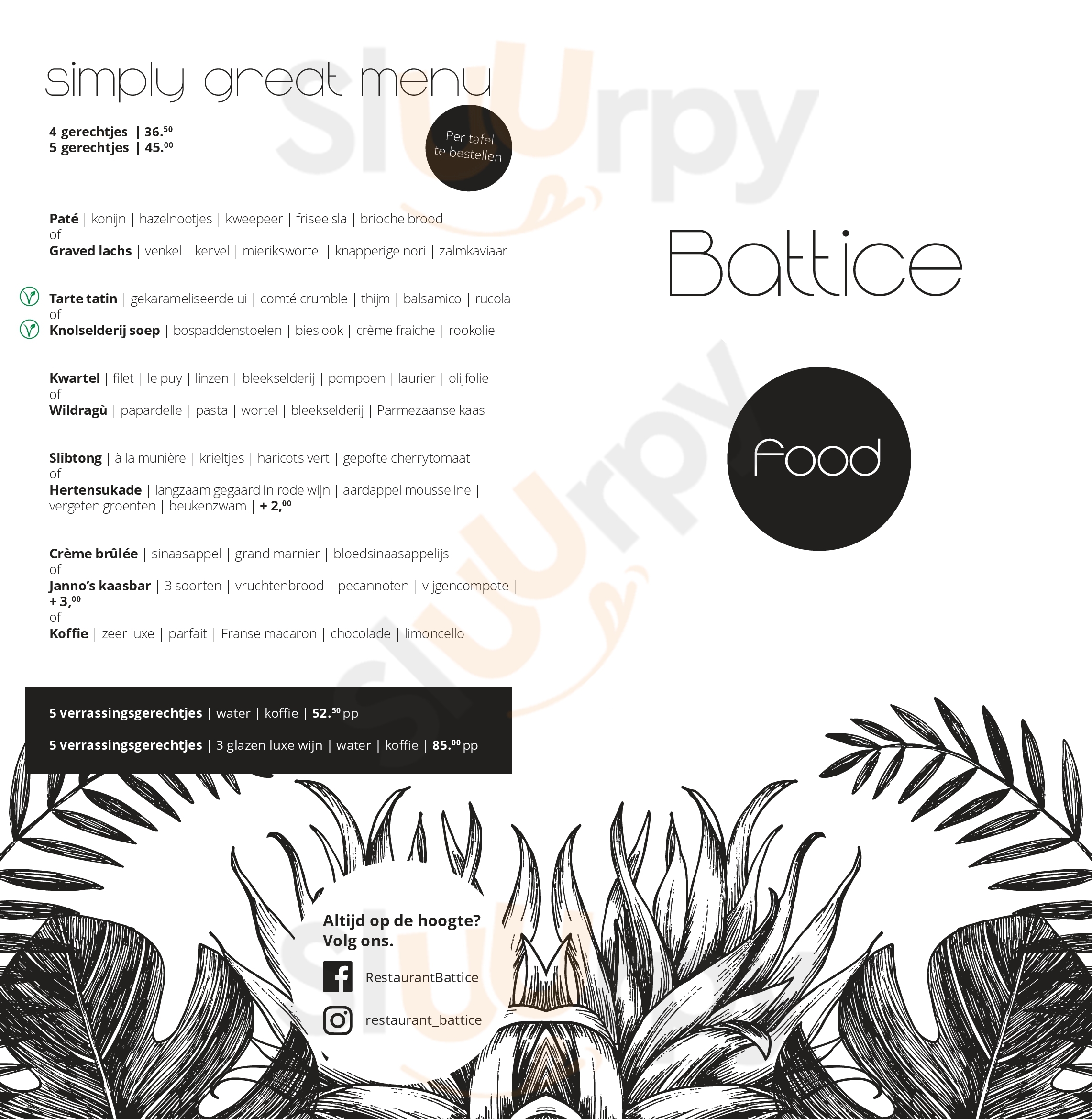 Restaurant Battice Geleen Menu - 1