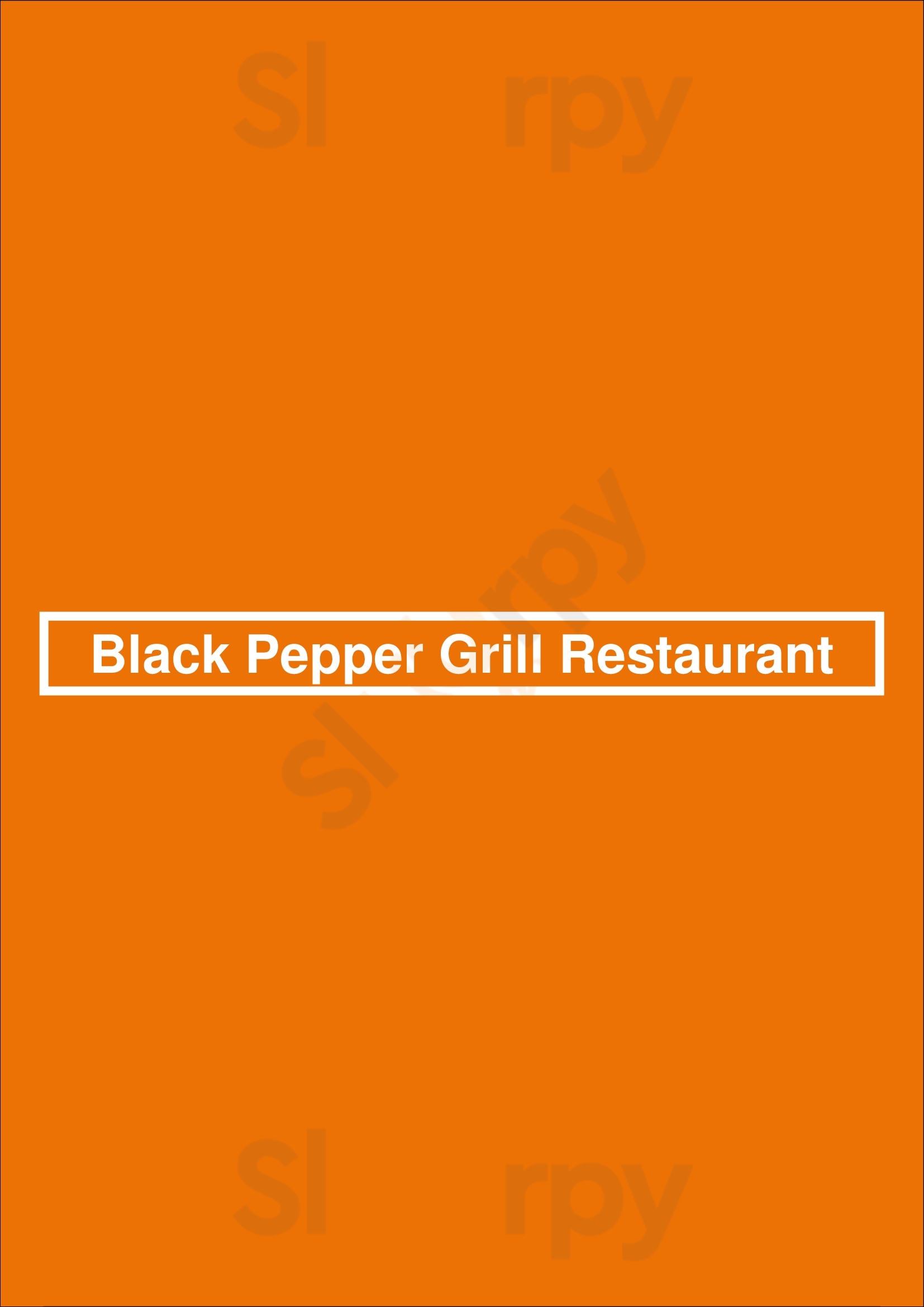 Black Pepper Grill Restaurant Uithoorn Menu - 1