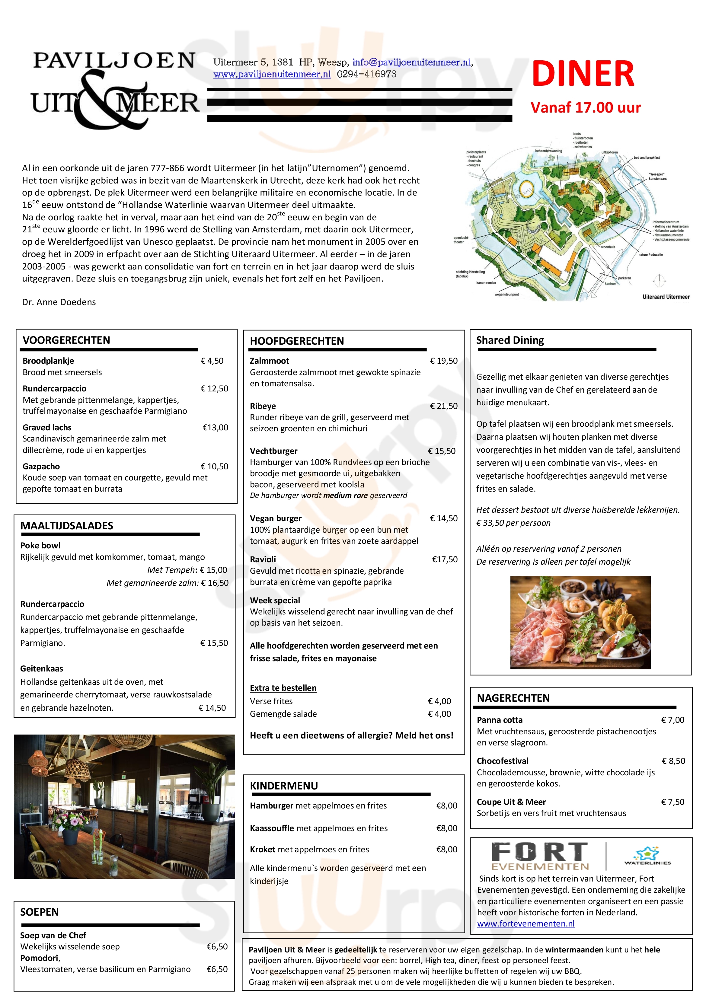 Restaurant Uit & Meer Weesp Menu - 1