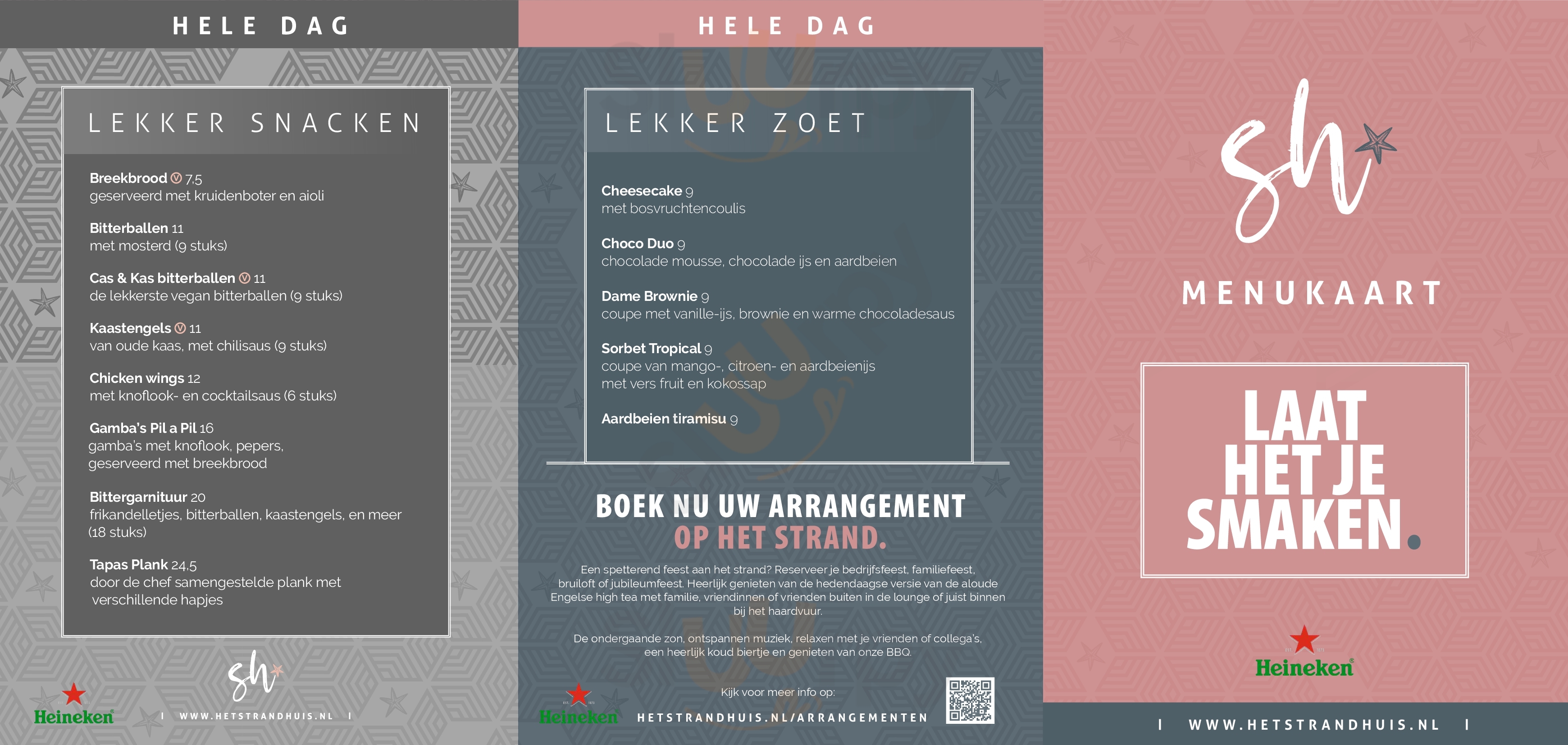 Het Strandhuis Beverwijk Menu - 1