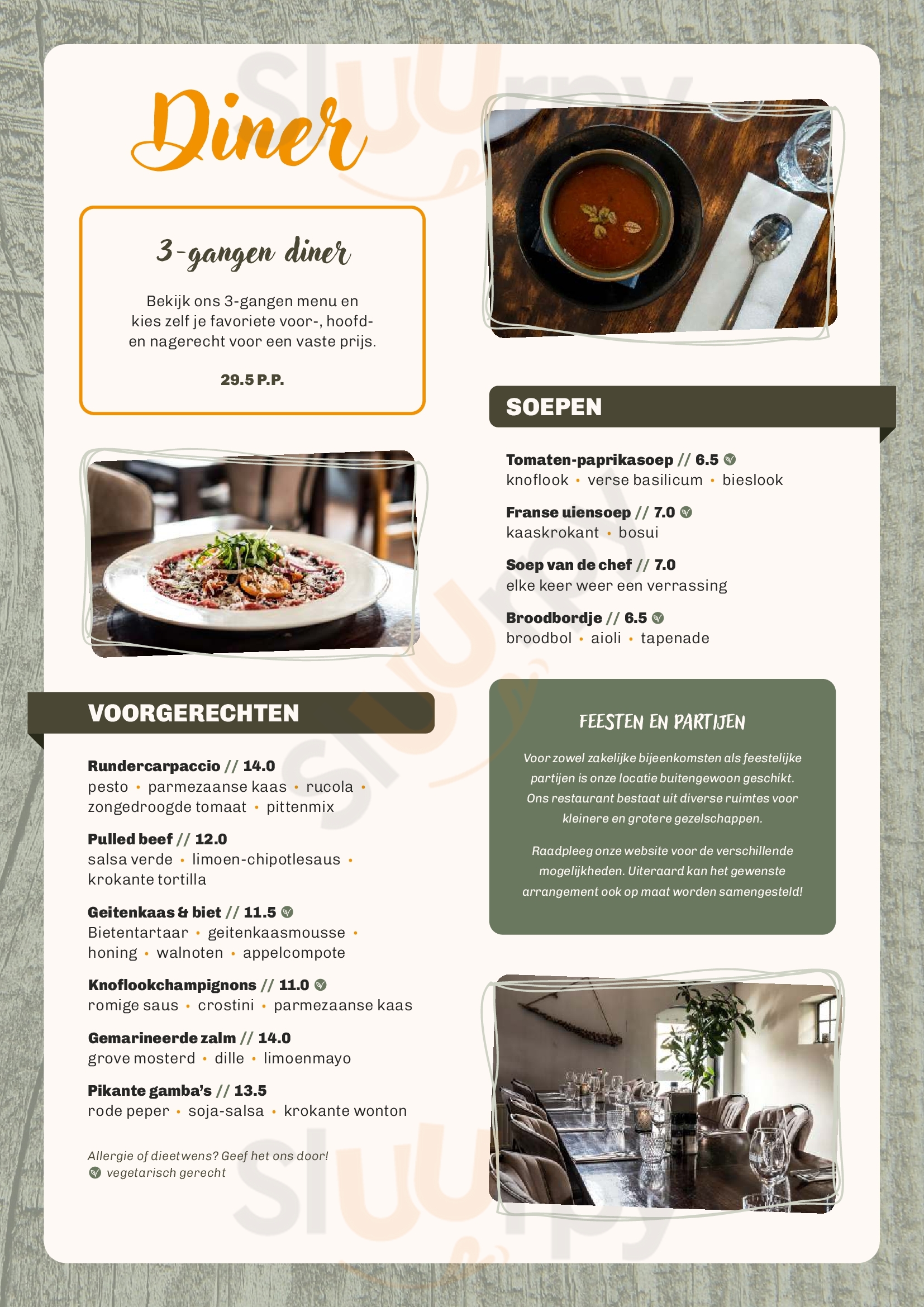 De Leurse Hof Etten-Leur Menu - 1
