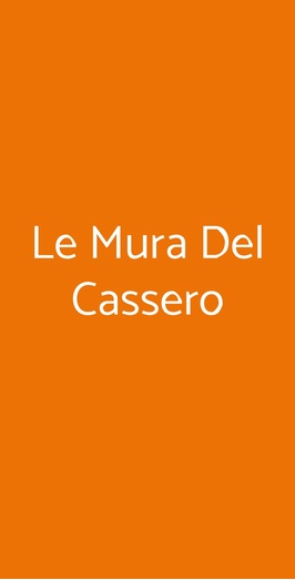 Le Mura Del Cassero, Montevarchi