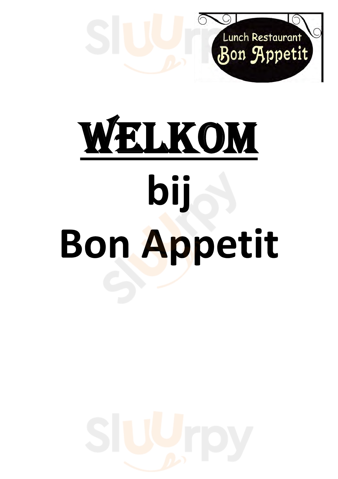 Bon Appetit Lunch Restaurant Winterswijk Menu - 1