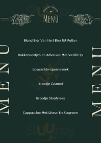 T Jagersnest Pannenkoeken & Eeterij menu