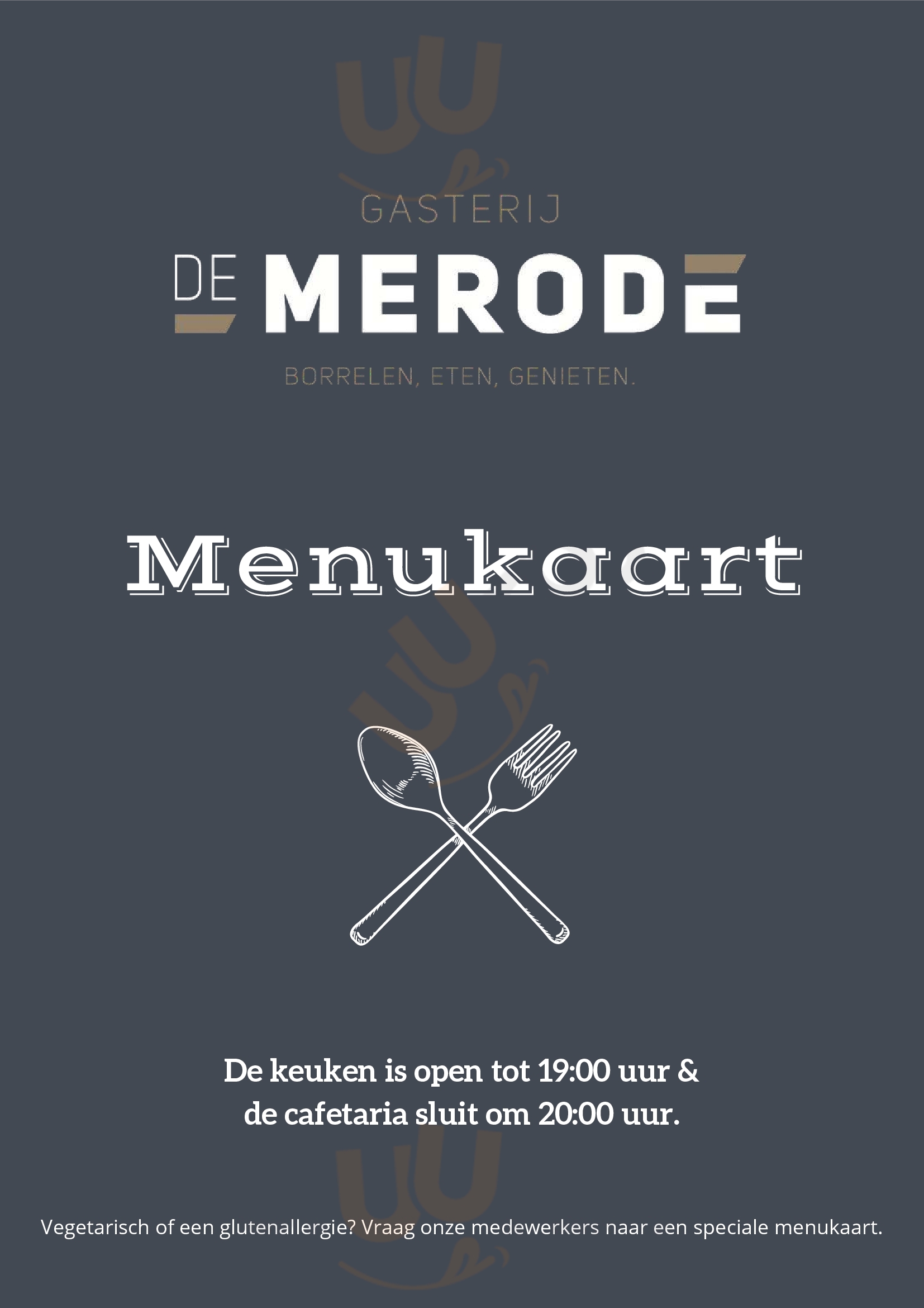 Gasterij "de Merode" Oirschot Menu - 1