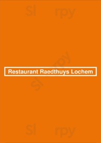 Restaurant Raedthuys Lochem