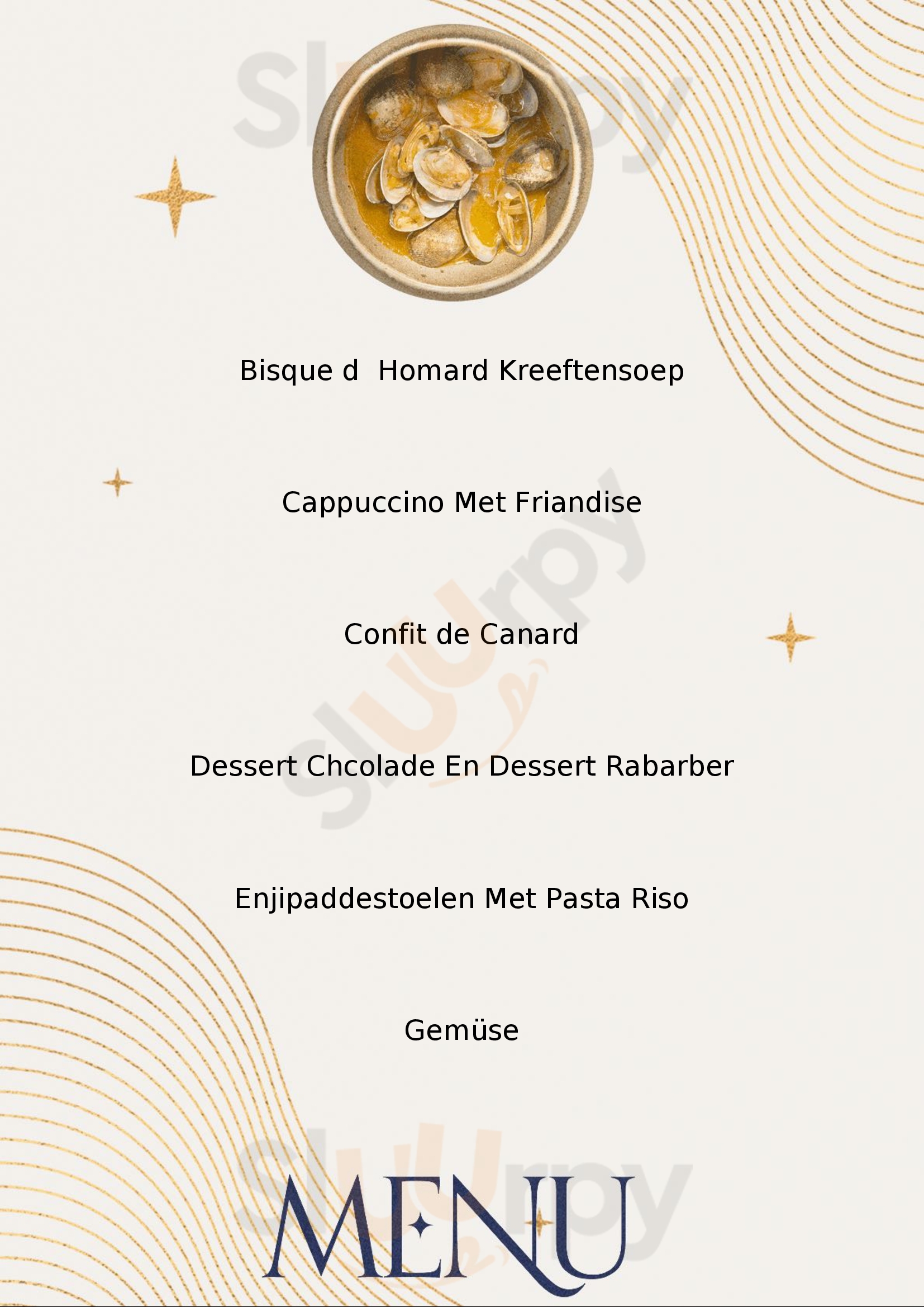 Grand Cafe Bourgogne Schoorl Menu - 1