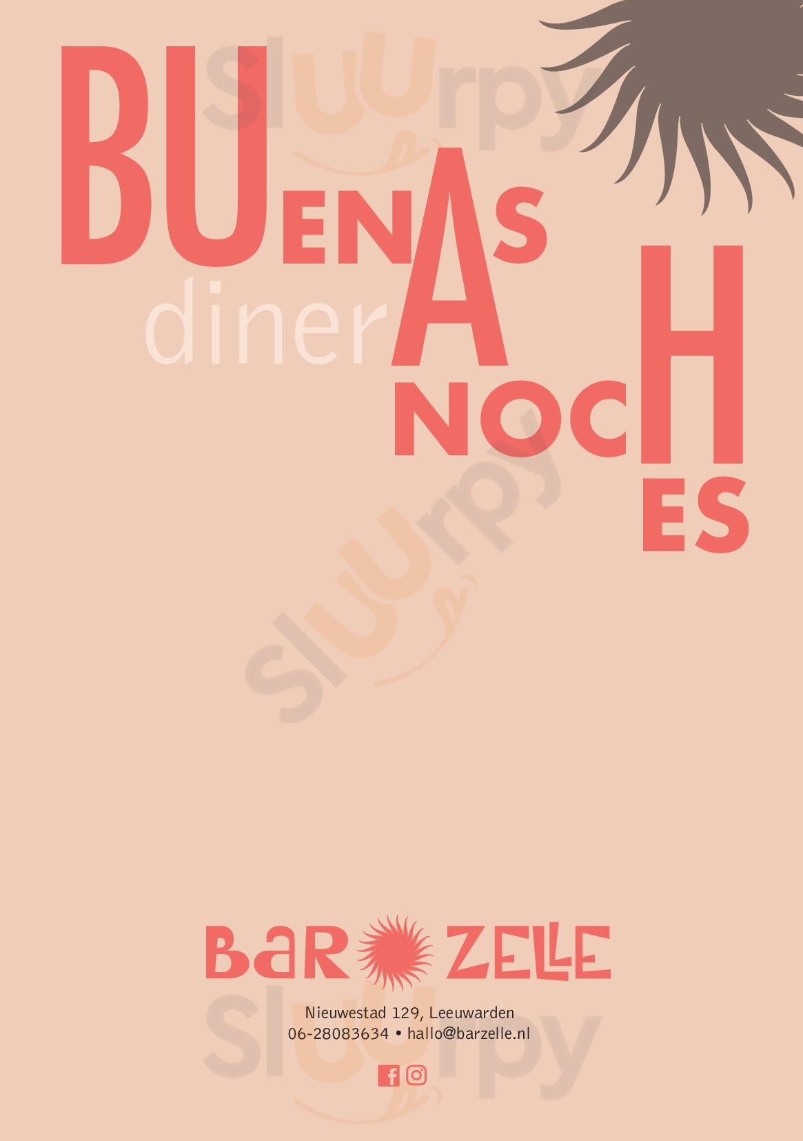 Zelle Bar Bistro Dokkum Menu - 1