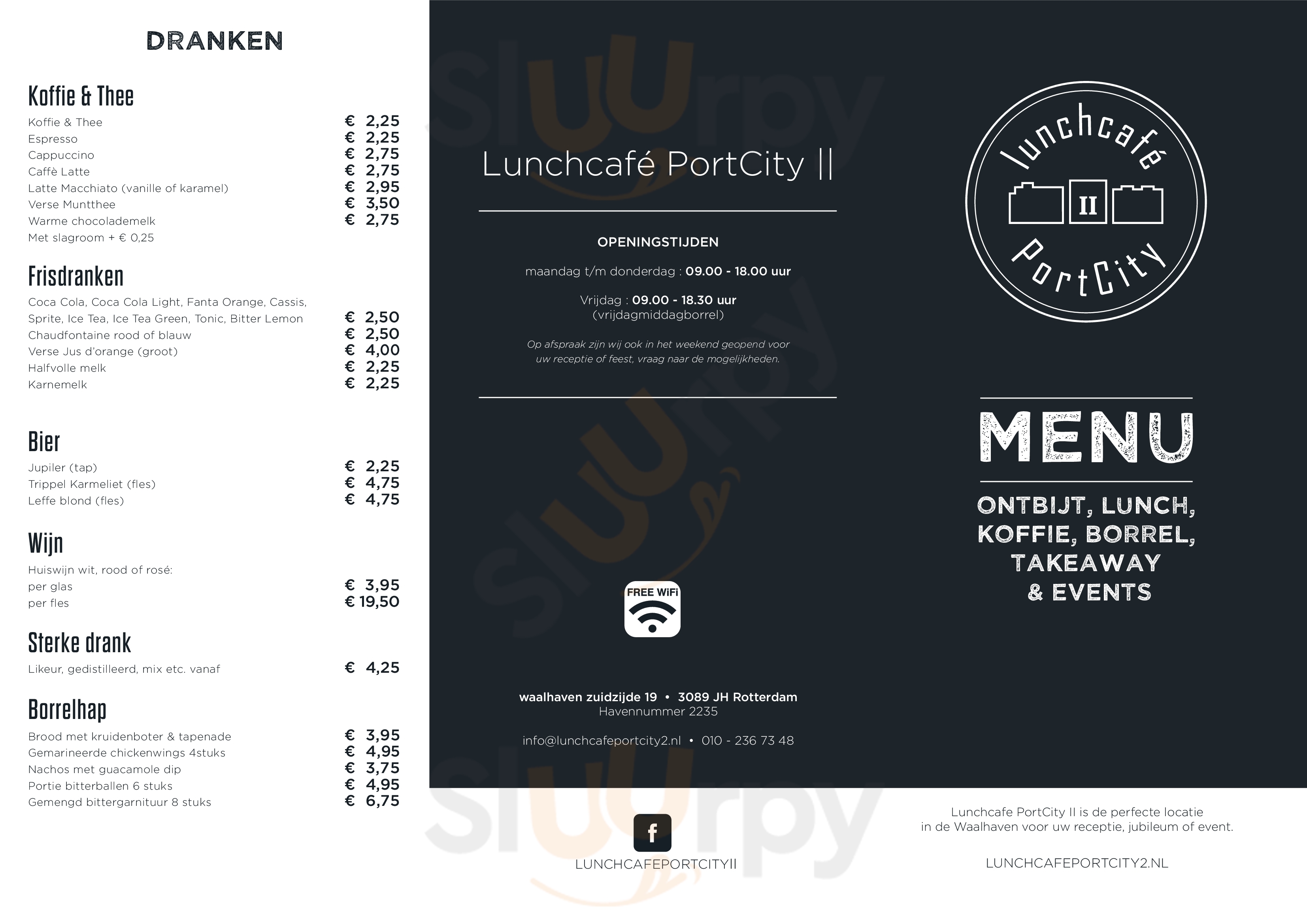 Lunchcafé Portcity Ii Rotterdam Menu - 1
