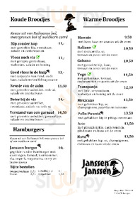 Eetcafe Janssen En Janssen