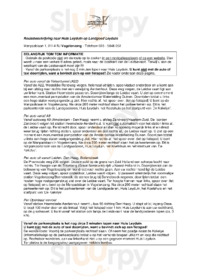 Gasterij Leyduin menu