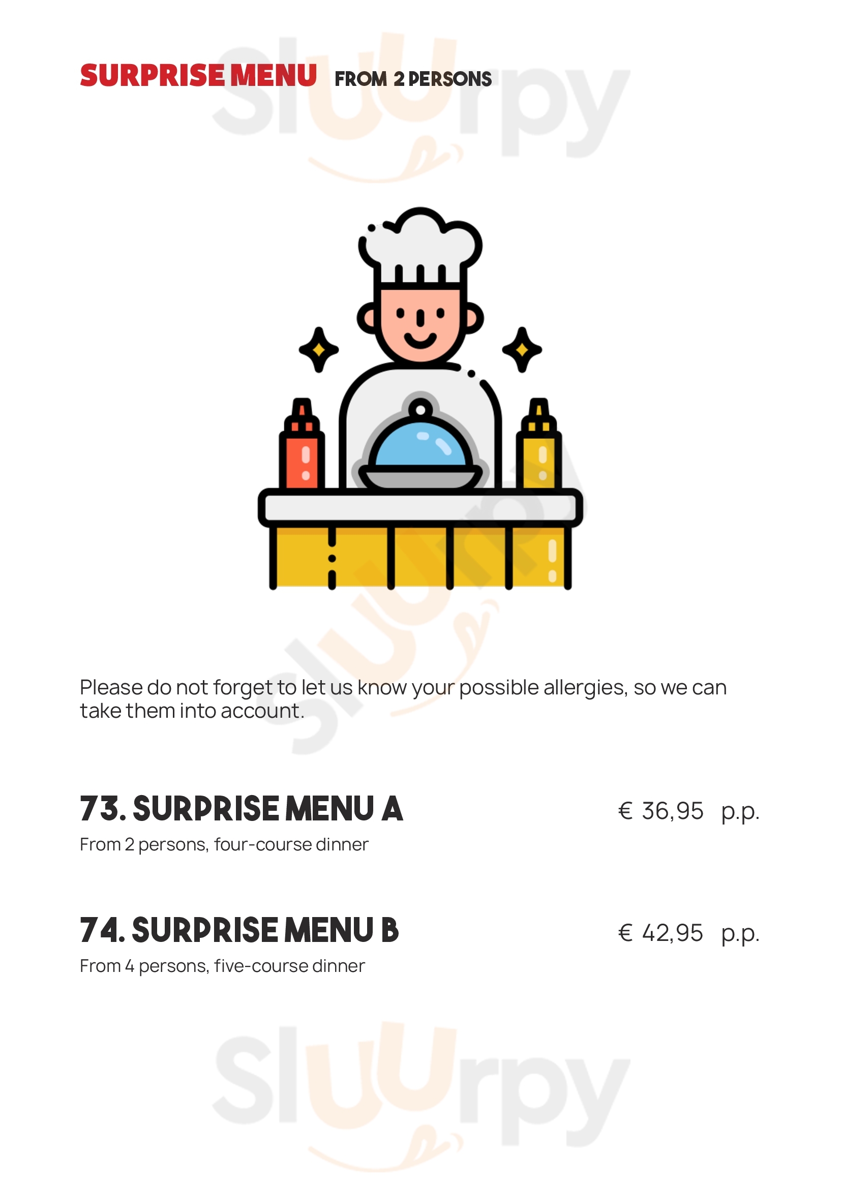 Princess Garden Balkbrug Menu - 1