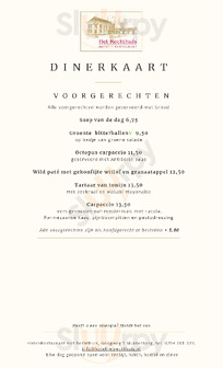 Het Rechthuis Restaurant