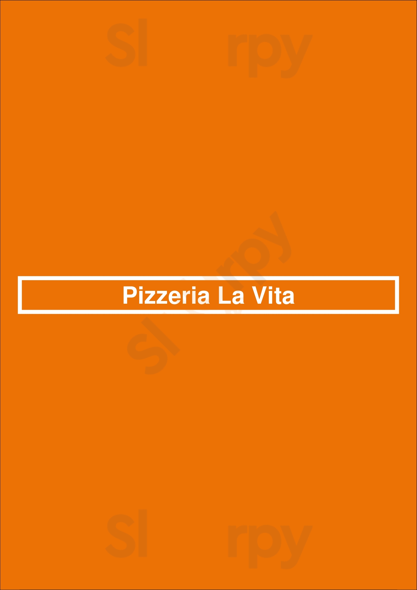 Pizzeria La Vita Amsterdam Menu - 1