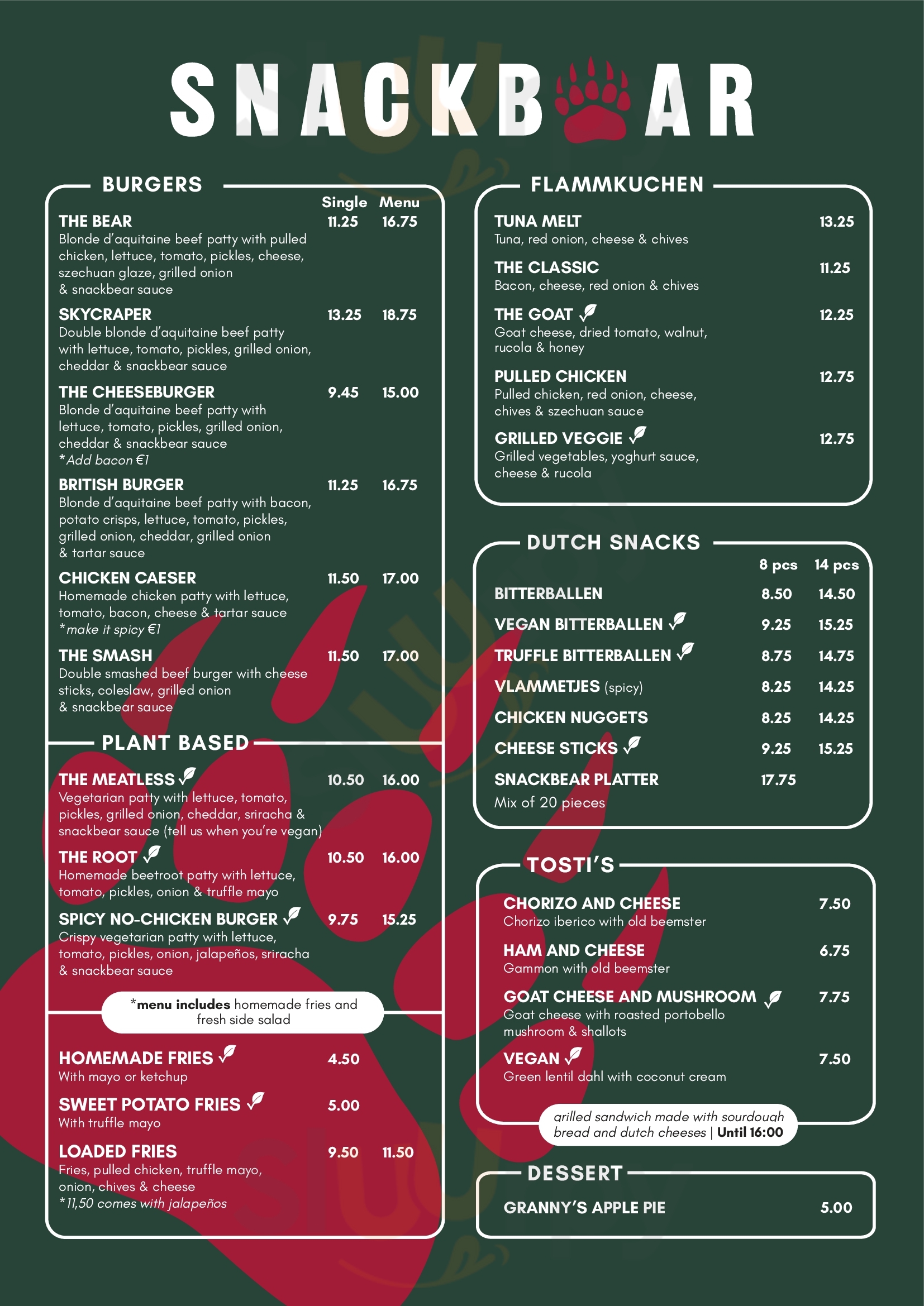 Antonella Healthy Stuff Amsterdam Menu - 1