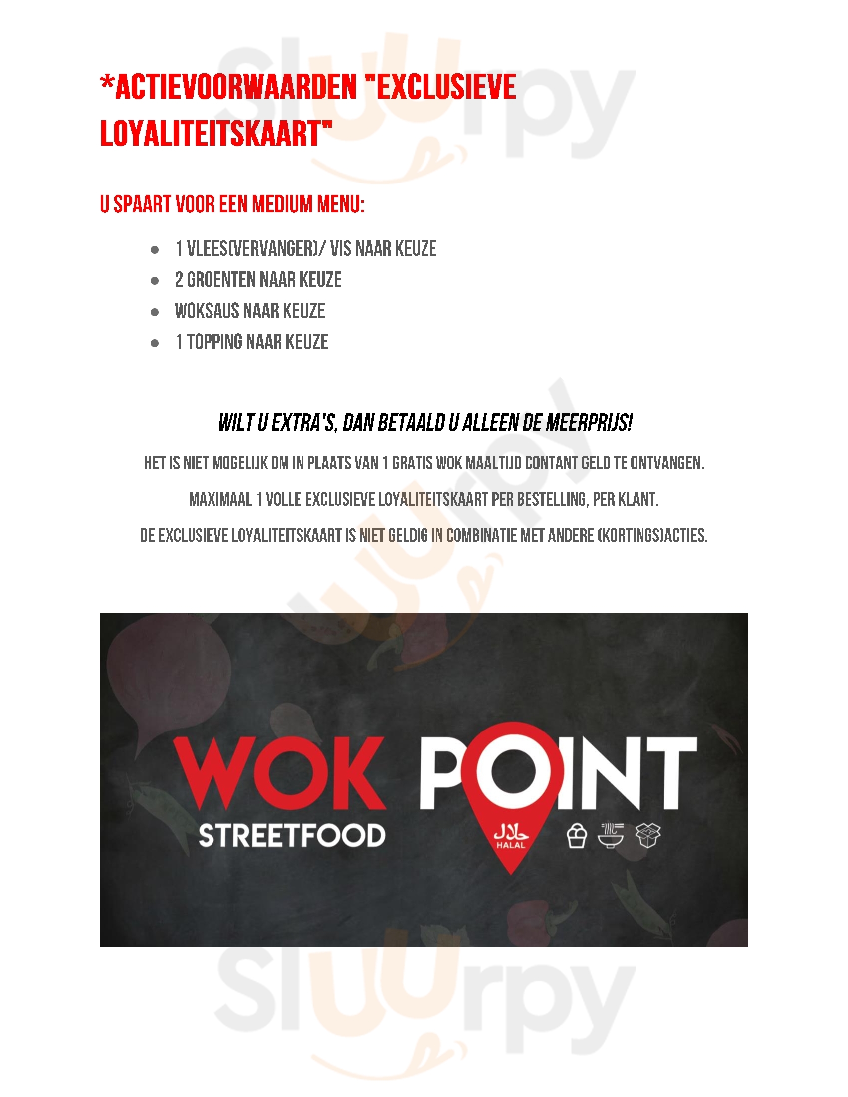 Wok Point Amsterdam Menu - 1