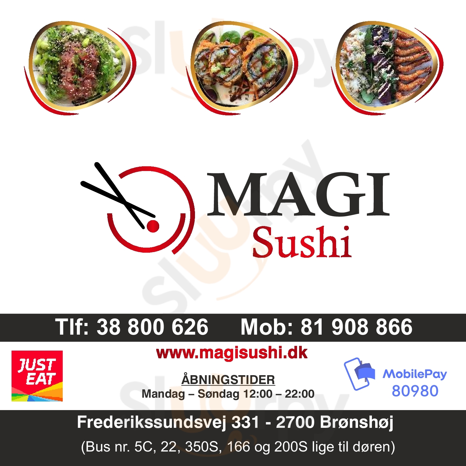 Magi Sushi Brønshøj Menu - 1