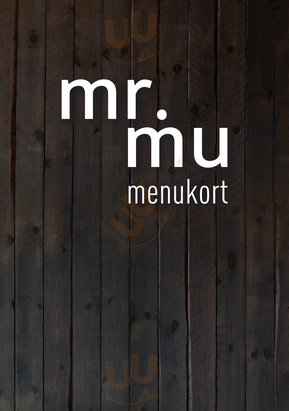 Mr Mu Holbæk Menu - 1