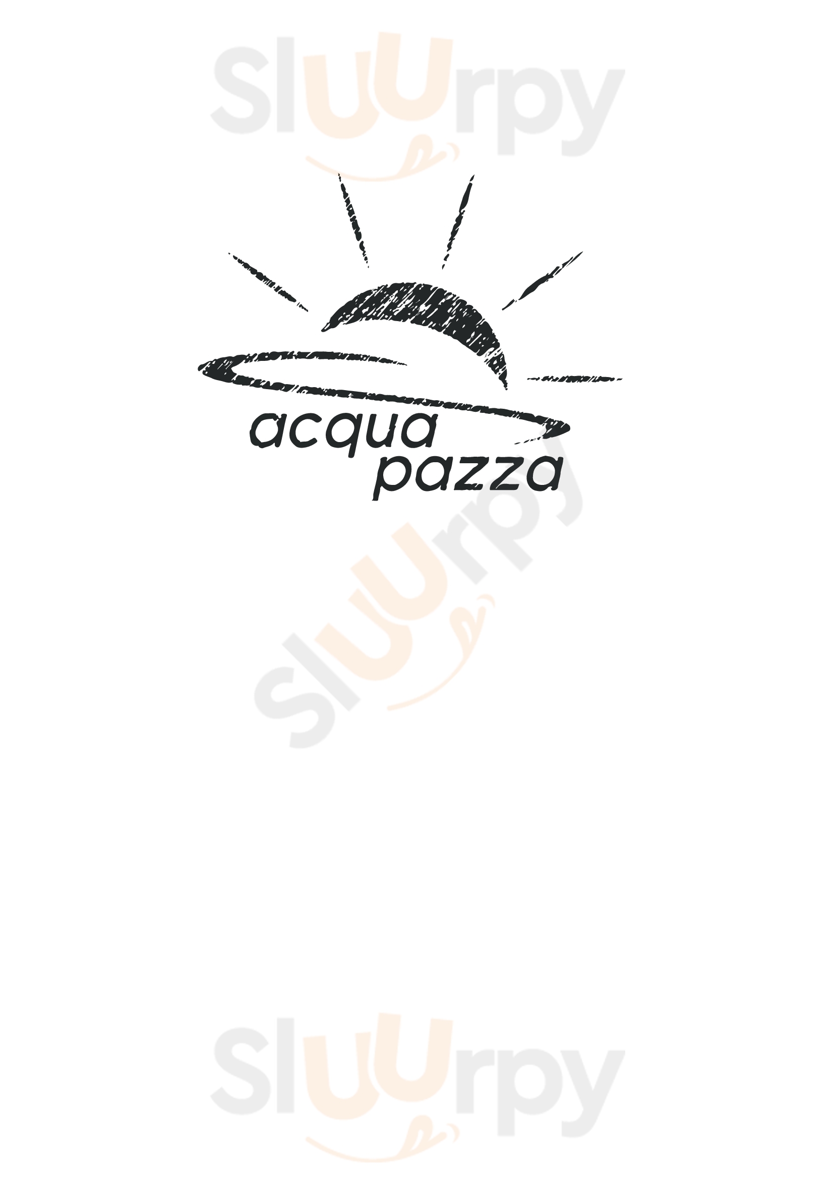 Acqua Pazza - Italian Restaurant Roskilde Menu - 1
