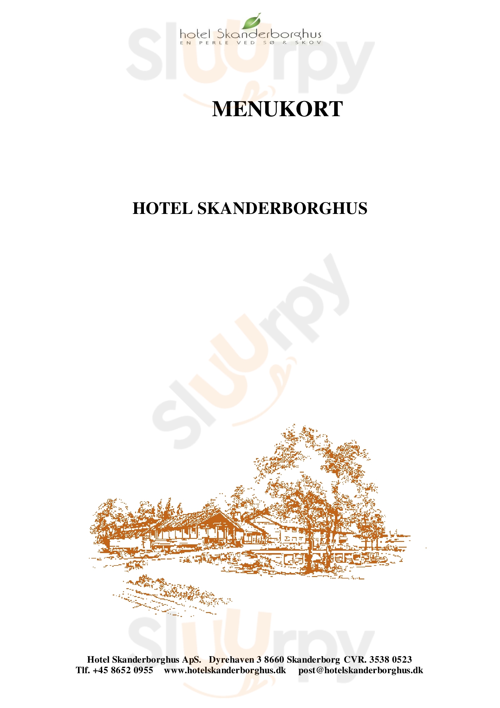 Restaurant Skanderborghus Skanderborg Menu - 1