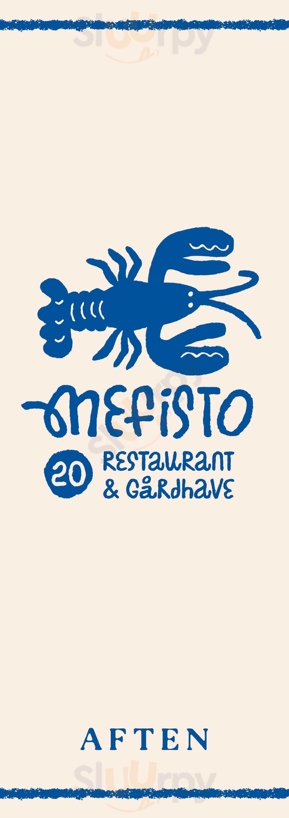 Mefisto Restaurant & Gårdhave Århus Menu - 1