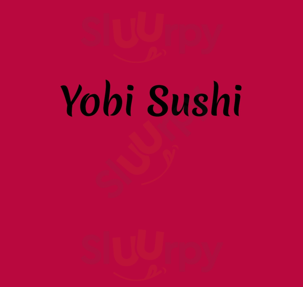 Yobi Sushi Vallensbæk Strand Menu - 1