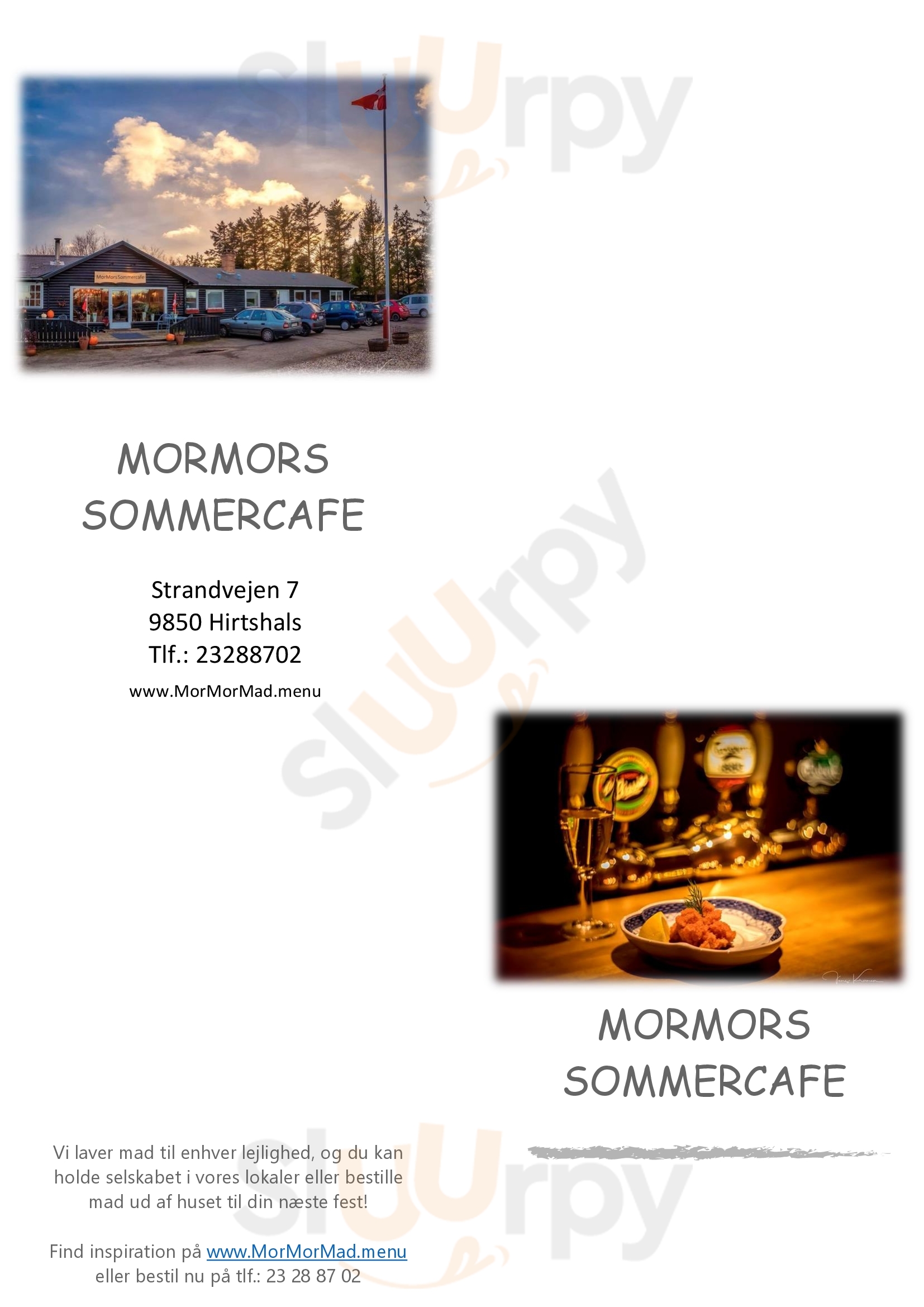 Mormors Køkken Cafe Og Restaurant Hirtshals Menu - 1