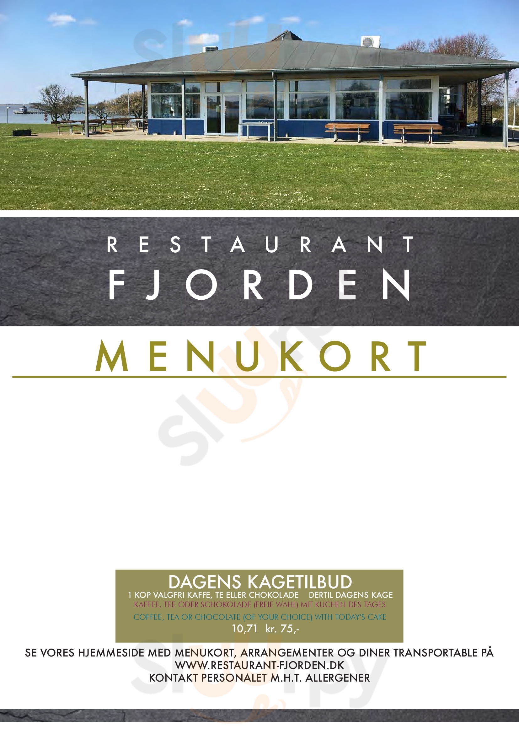 Restaurant Fjorden Nakskov Menu - 1
