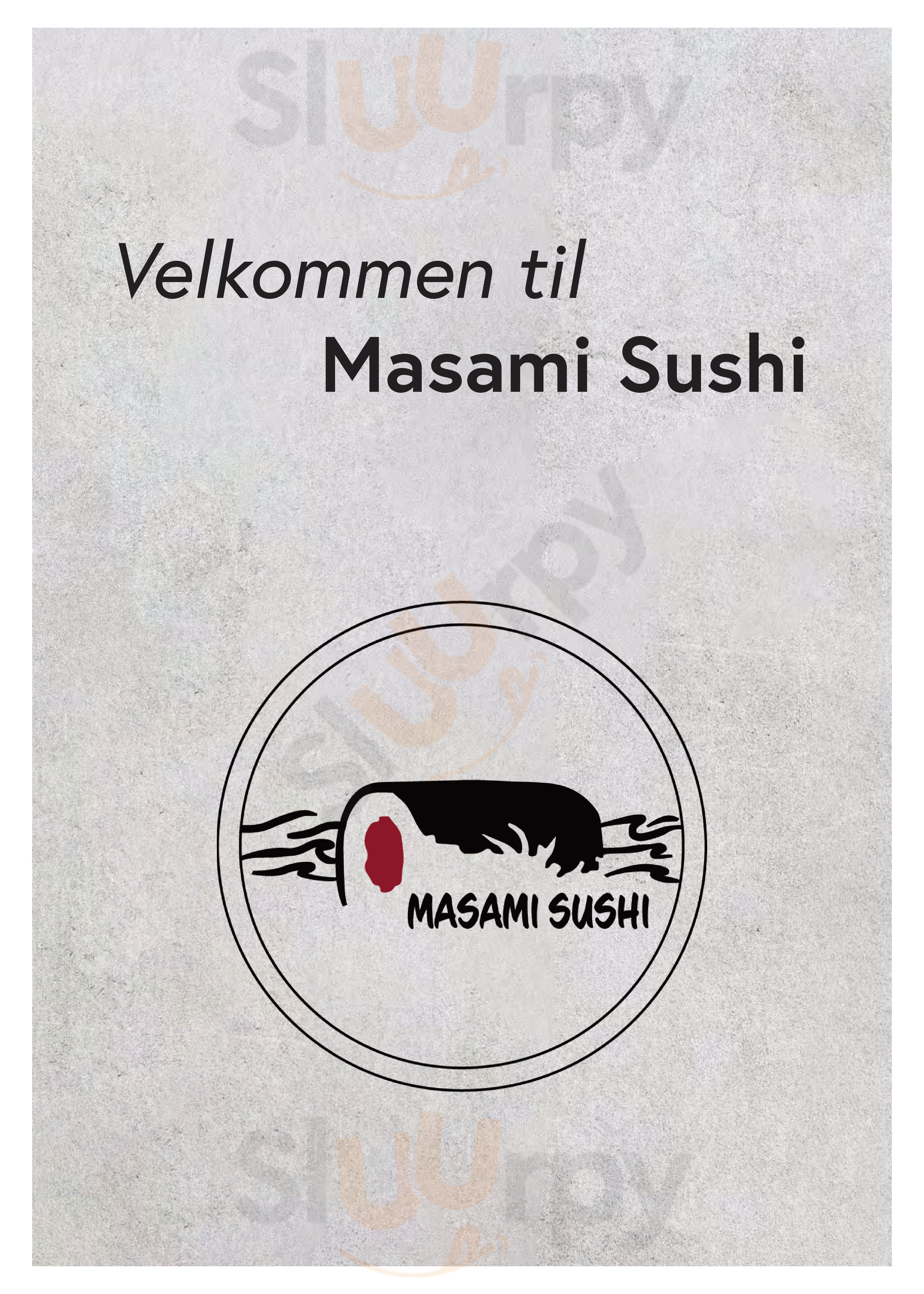 Masami Sushi Holbæk Menu - 1