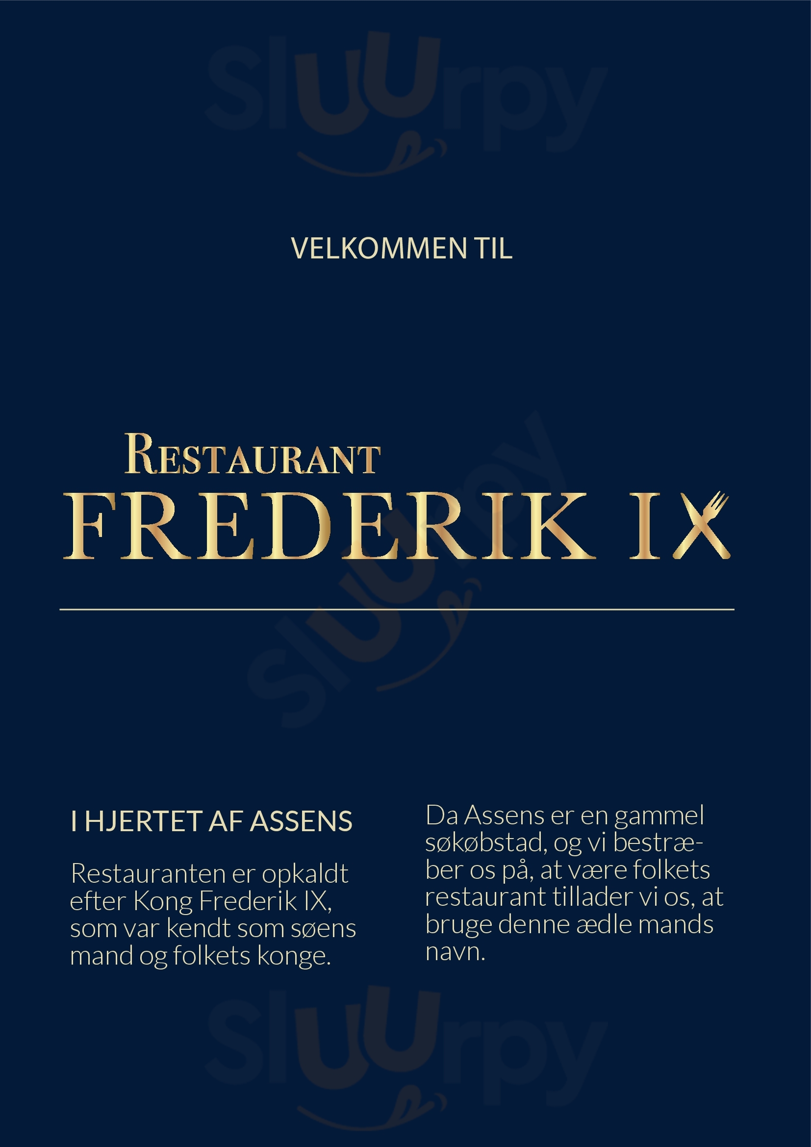 Restaurant Frederik Ix Assens Menu - 1
