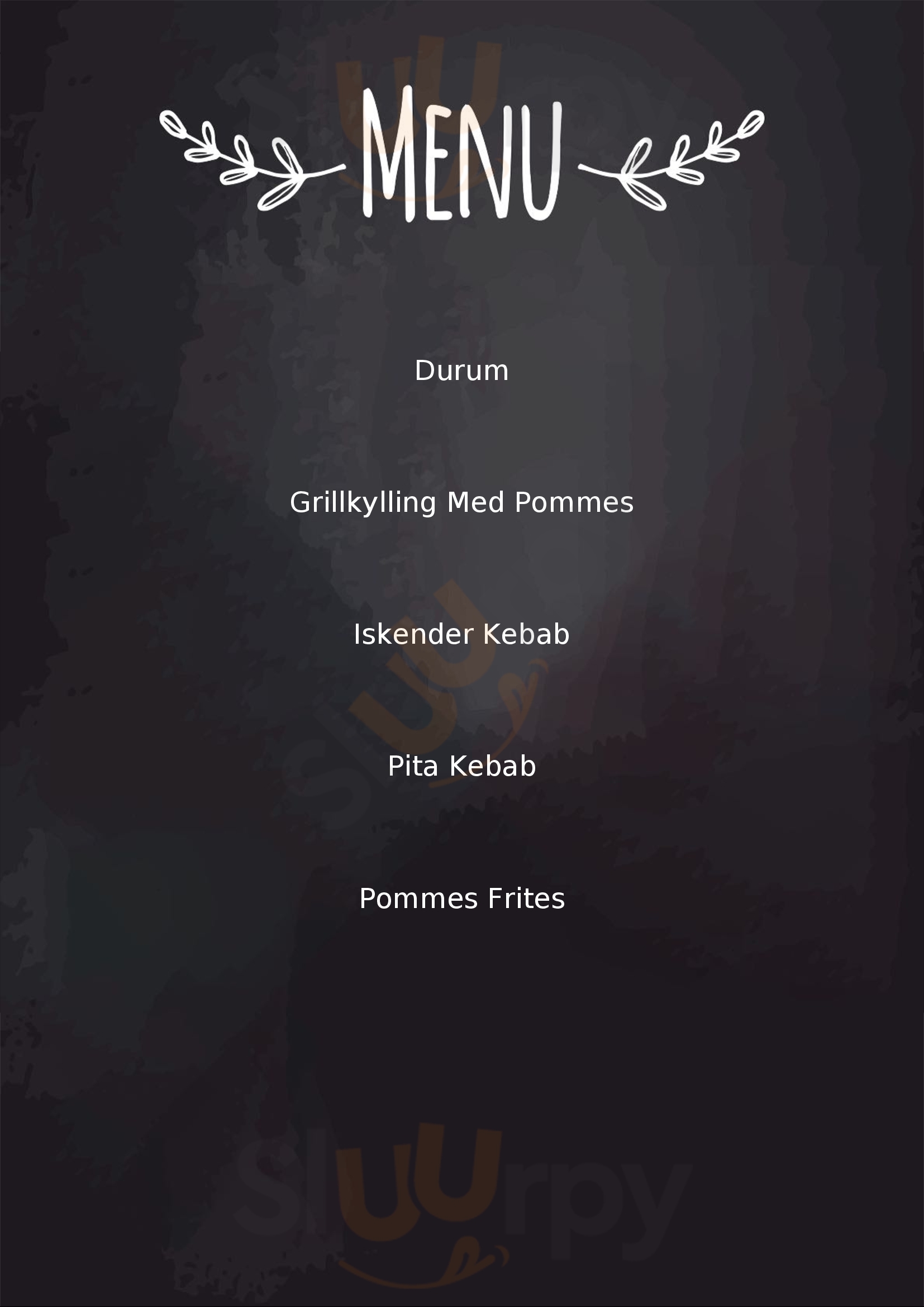 King Of Kebab Svendborg Menu - 1