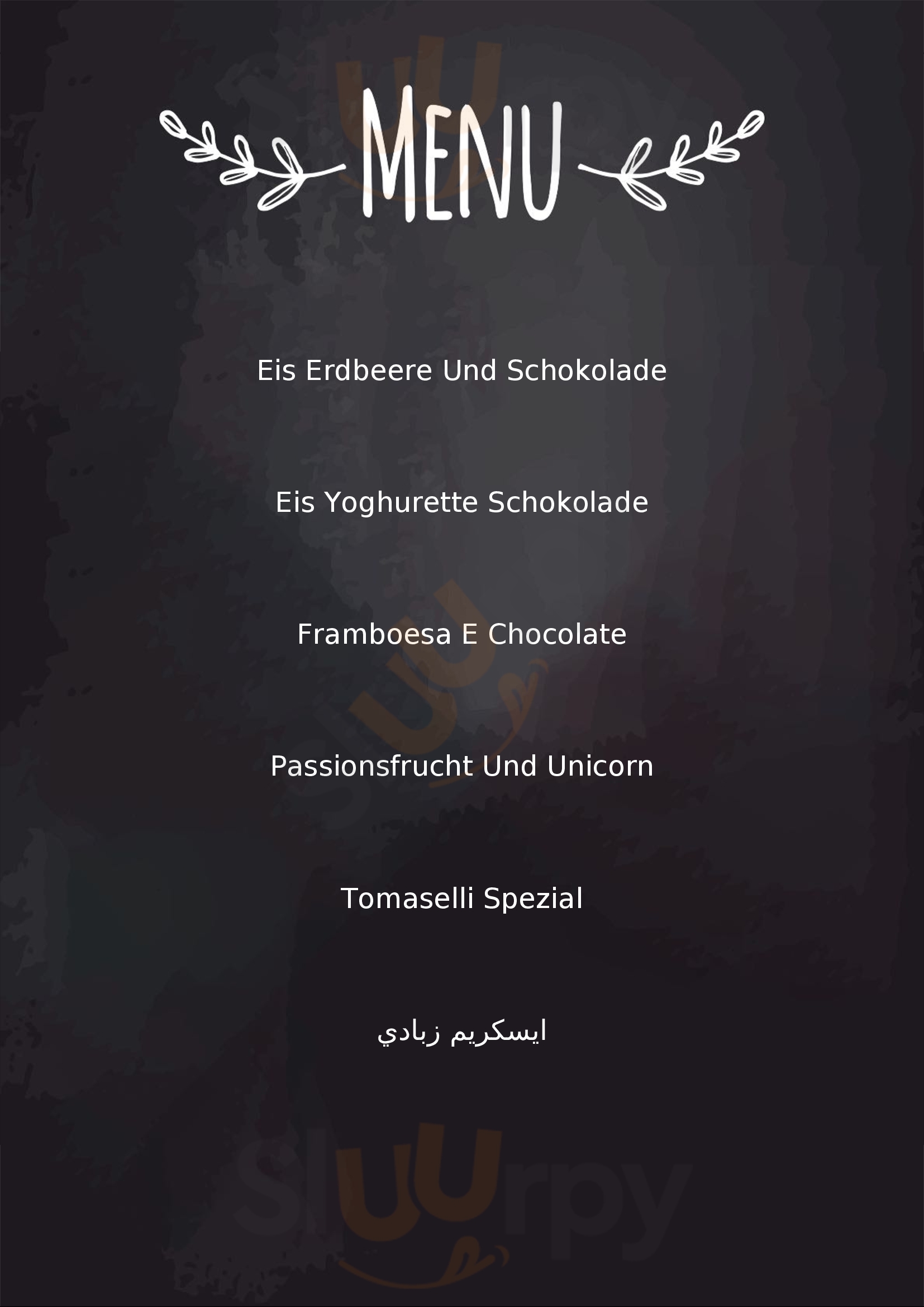 Gelateria Tomaselli Innsbruck Menu - 1