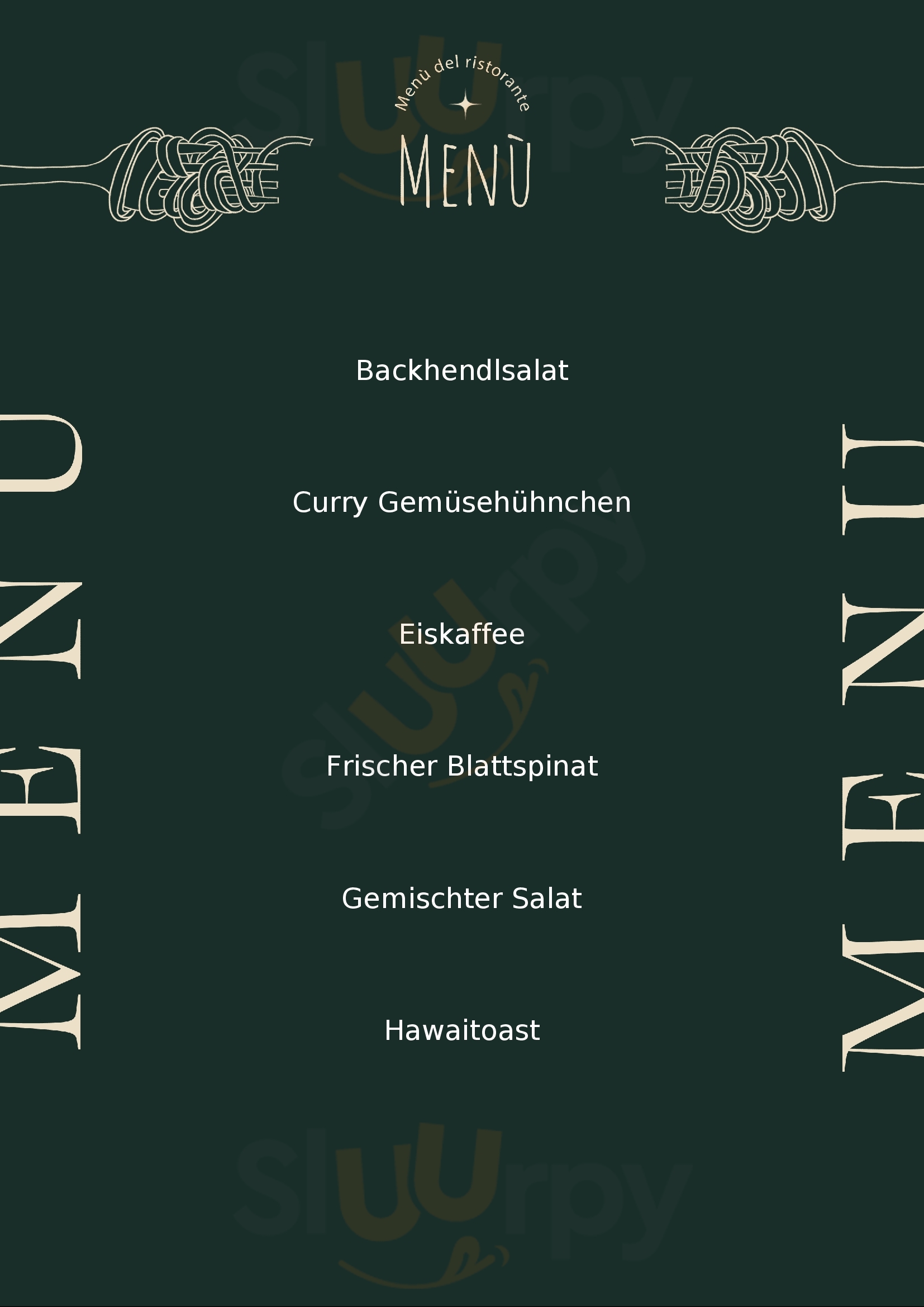 Harry's Cafe Restaurant Bregenz Menu - 1