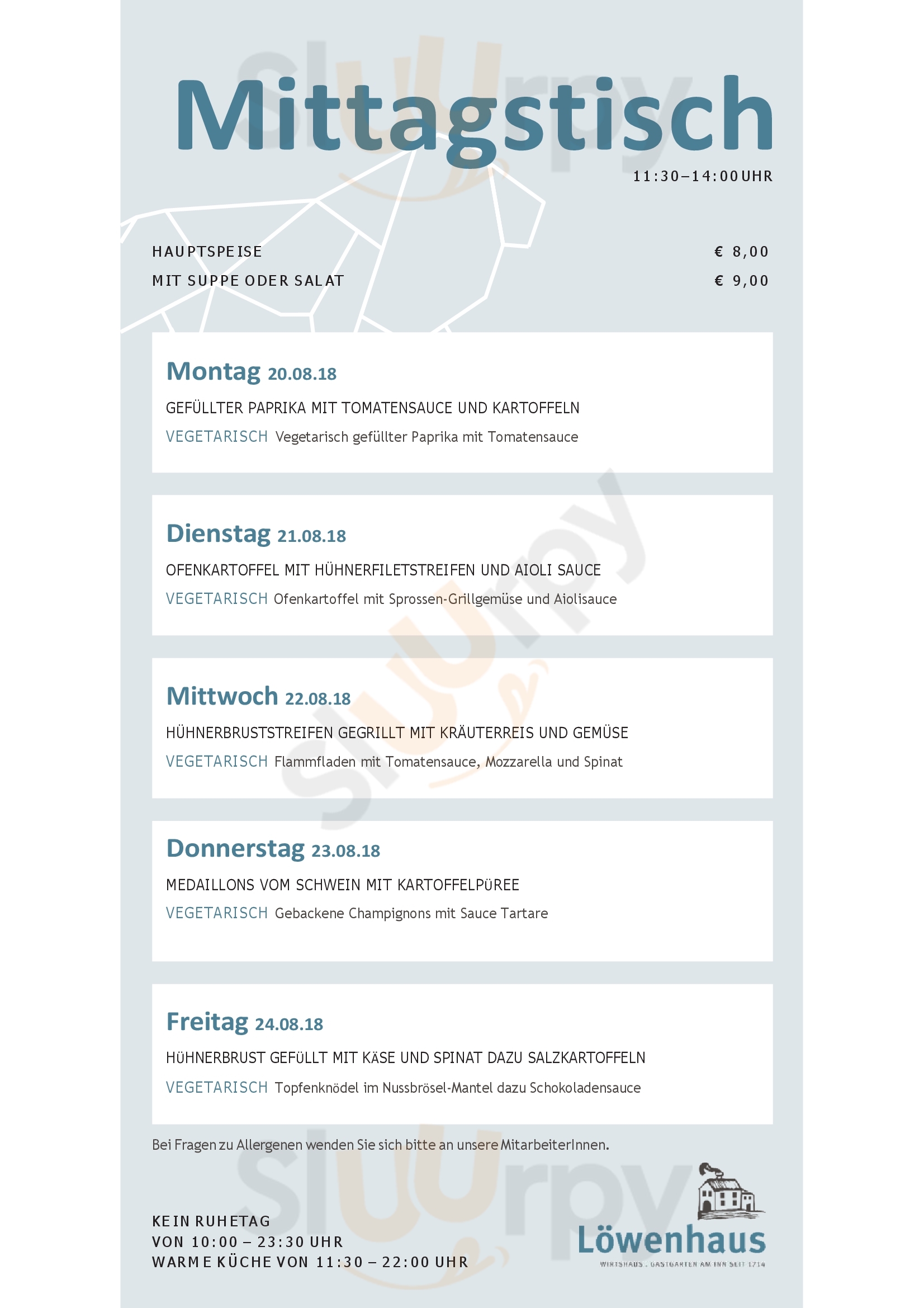 Löwenhaus Innsbruck Menu - 1