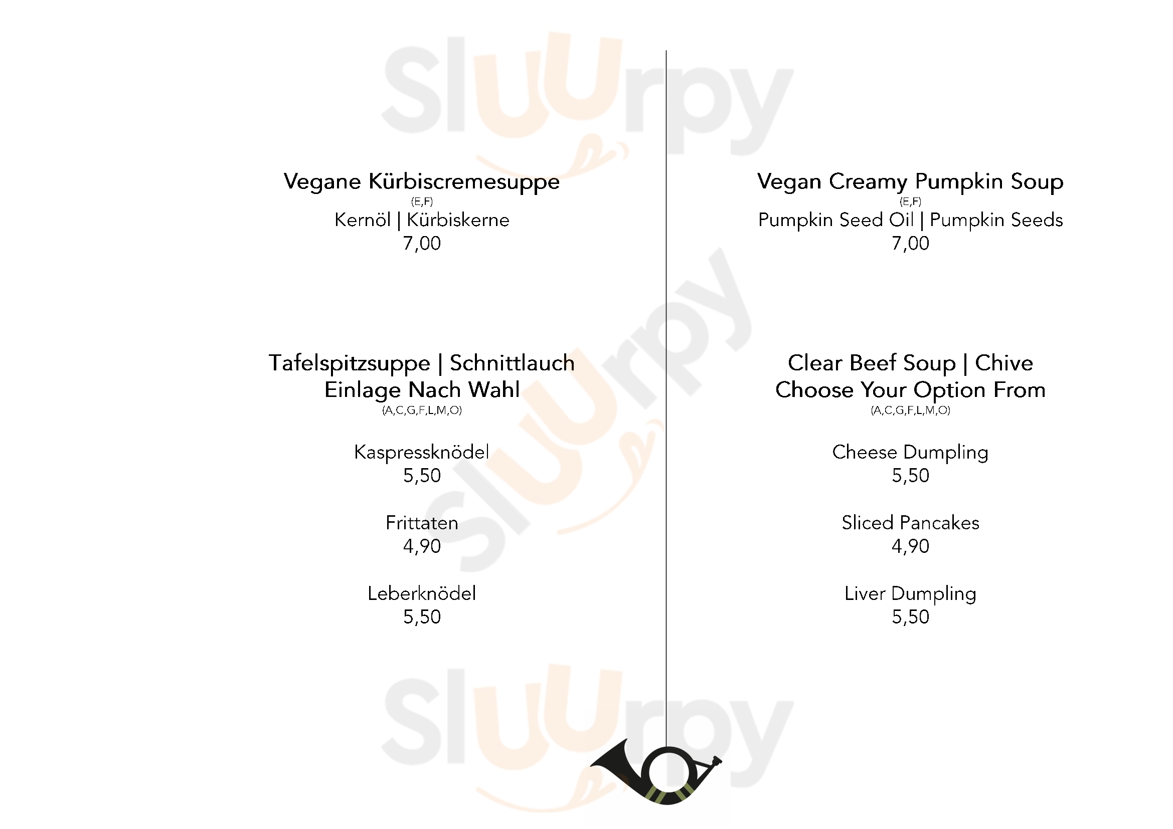 Jägerhäusl Bad Gastein Menu - 1