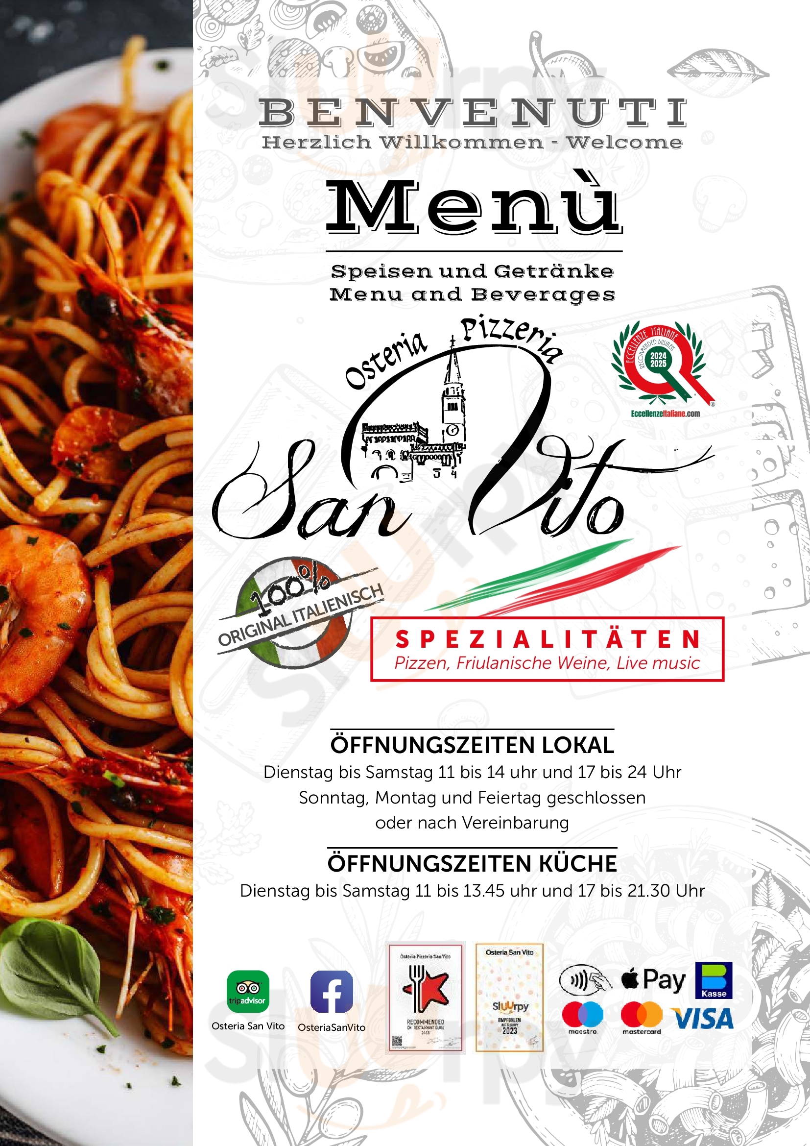 Osteria San Vito Sankt Veit an der Glan Menu - 1