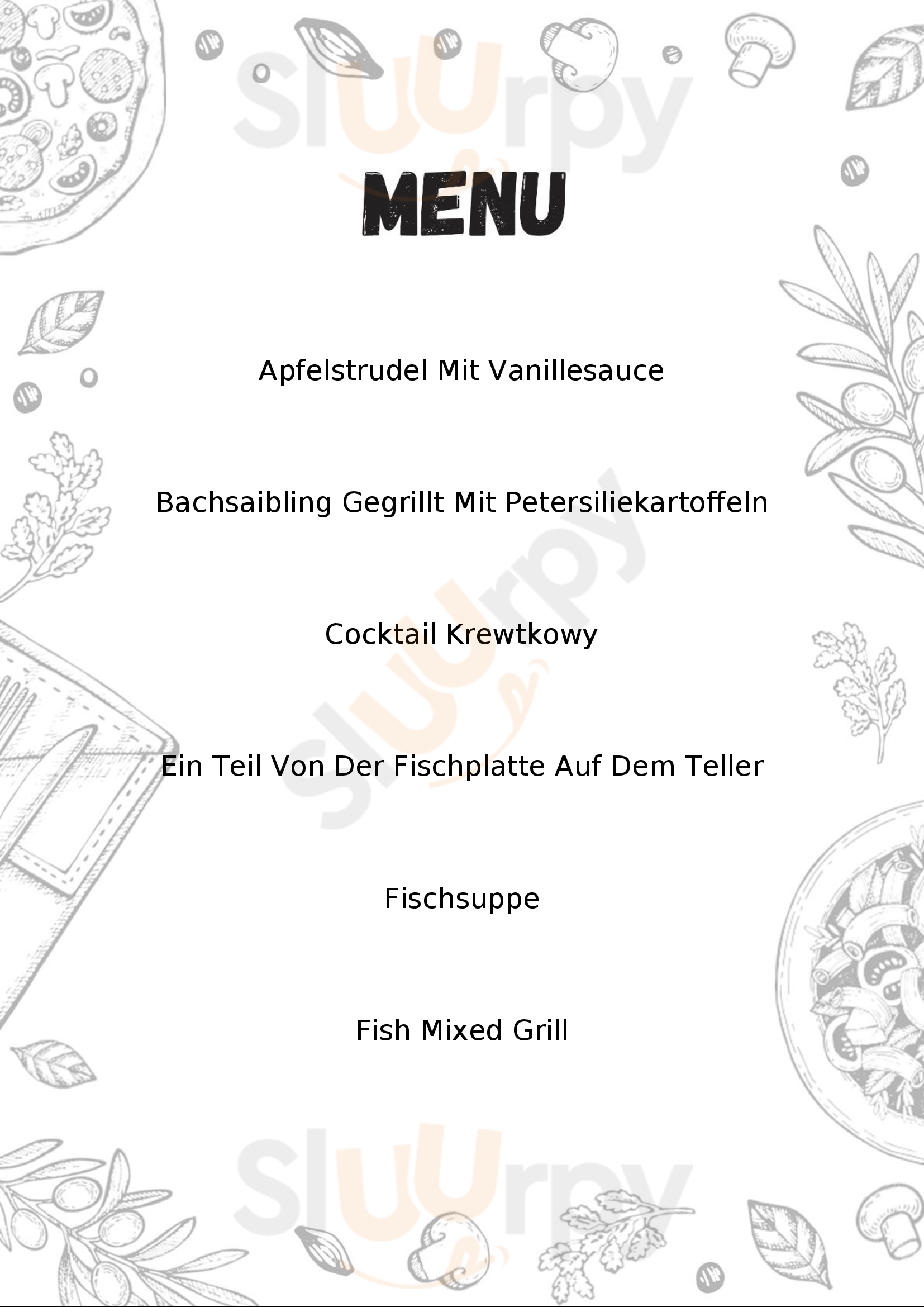 Restaurant Fischerstadl Brixen im Thale Menu - 1