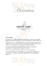 Restaurant Hochfilzer, Söll