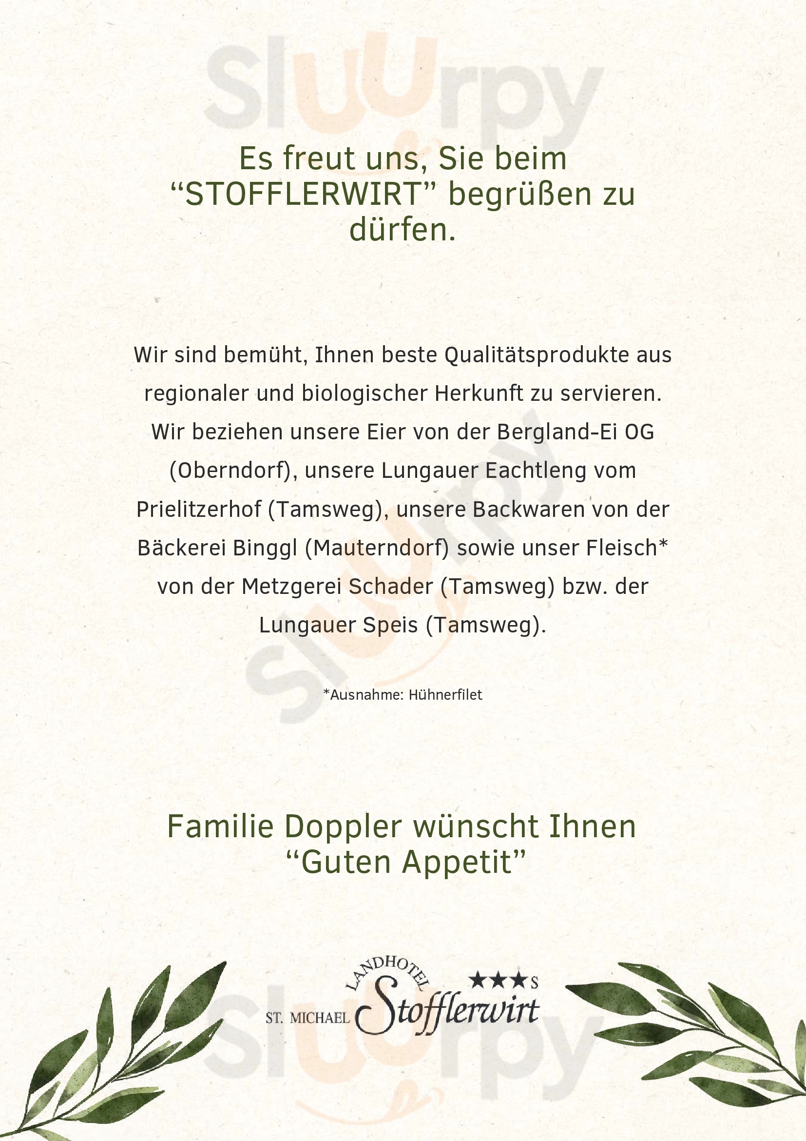 Main Menu - Stofflerwirt